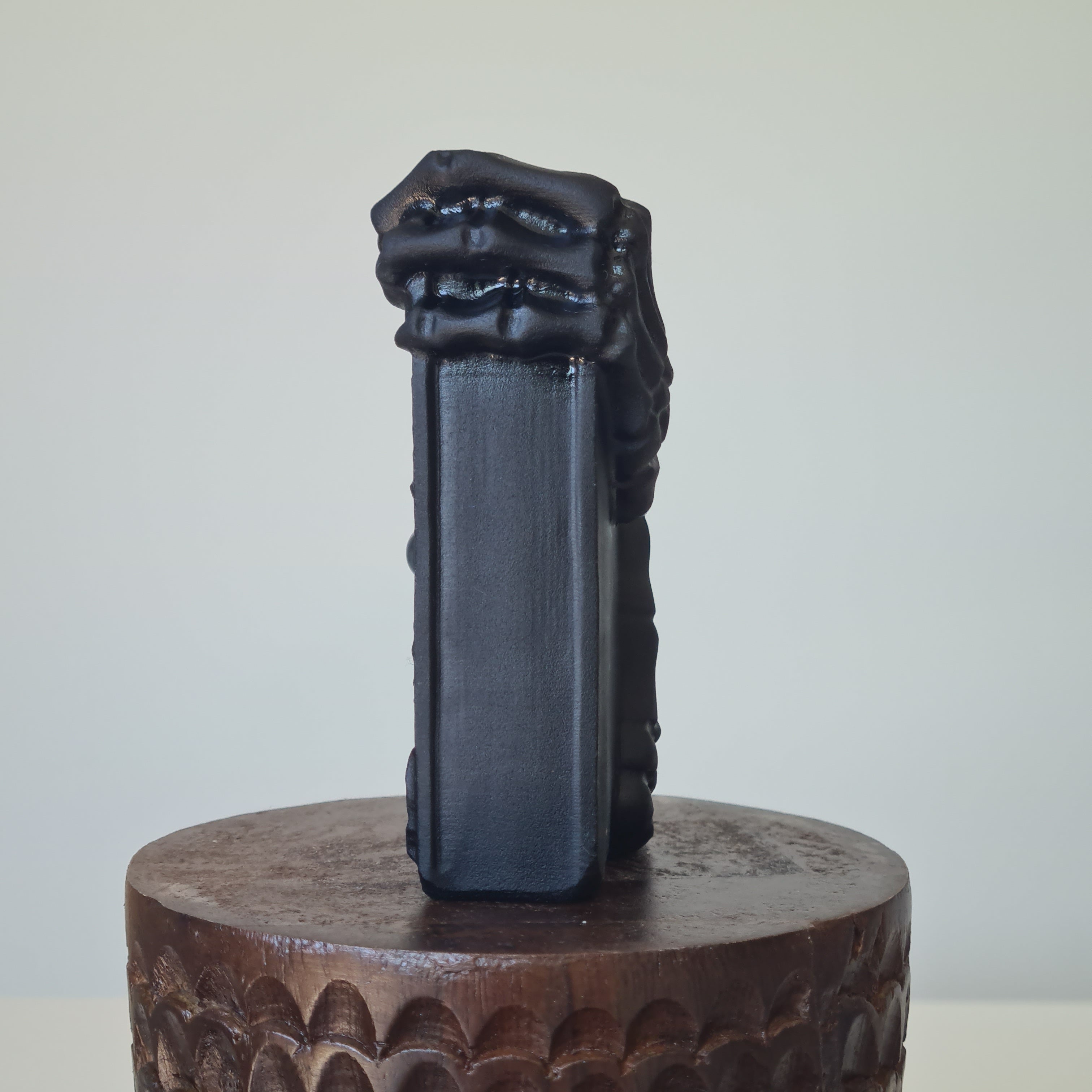 Black Obsidian | Spell Book Carving | A