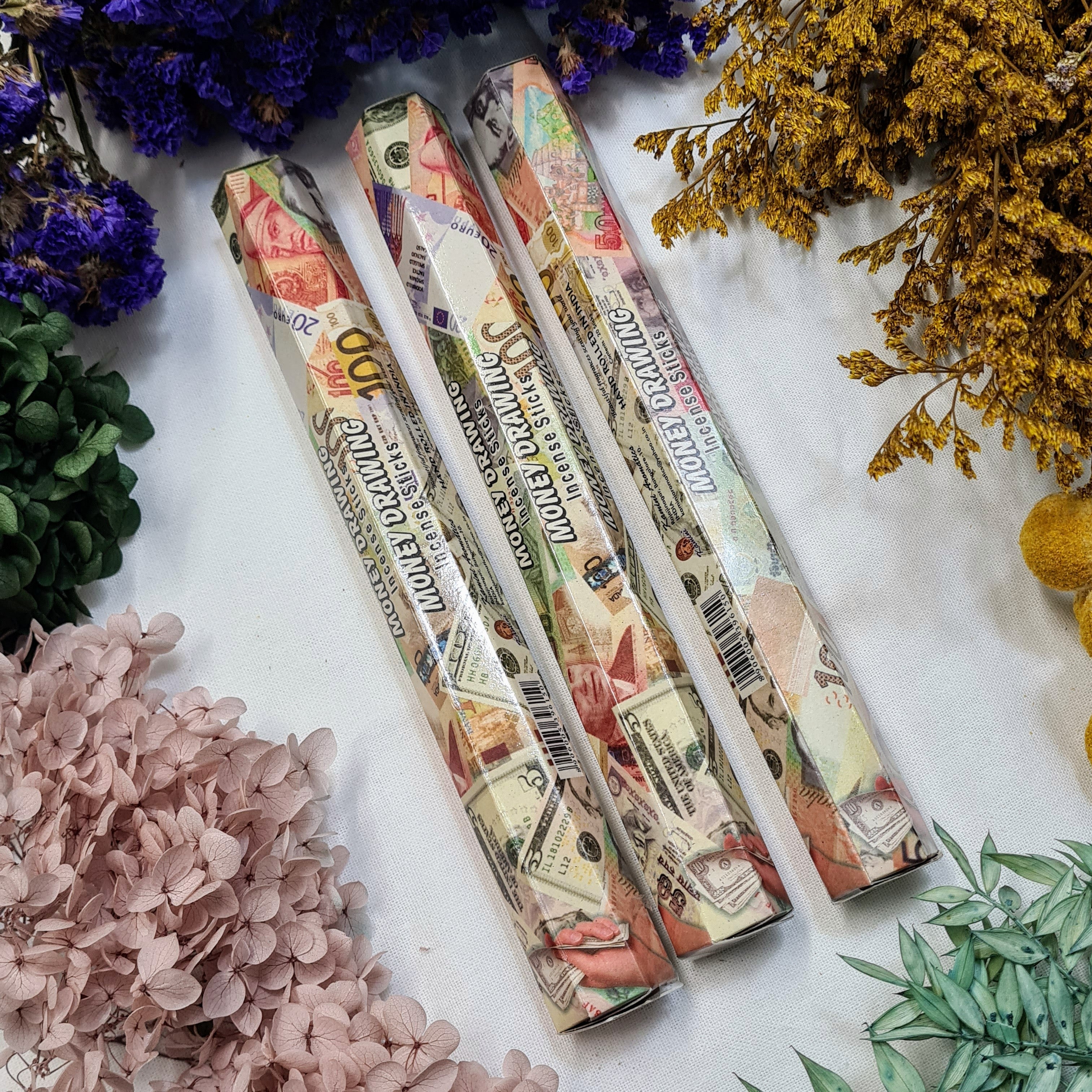 MONEY DRAWING incense sticks