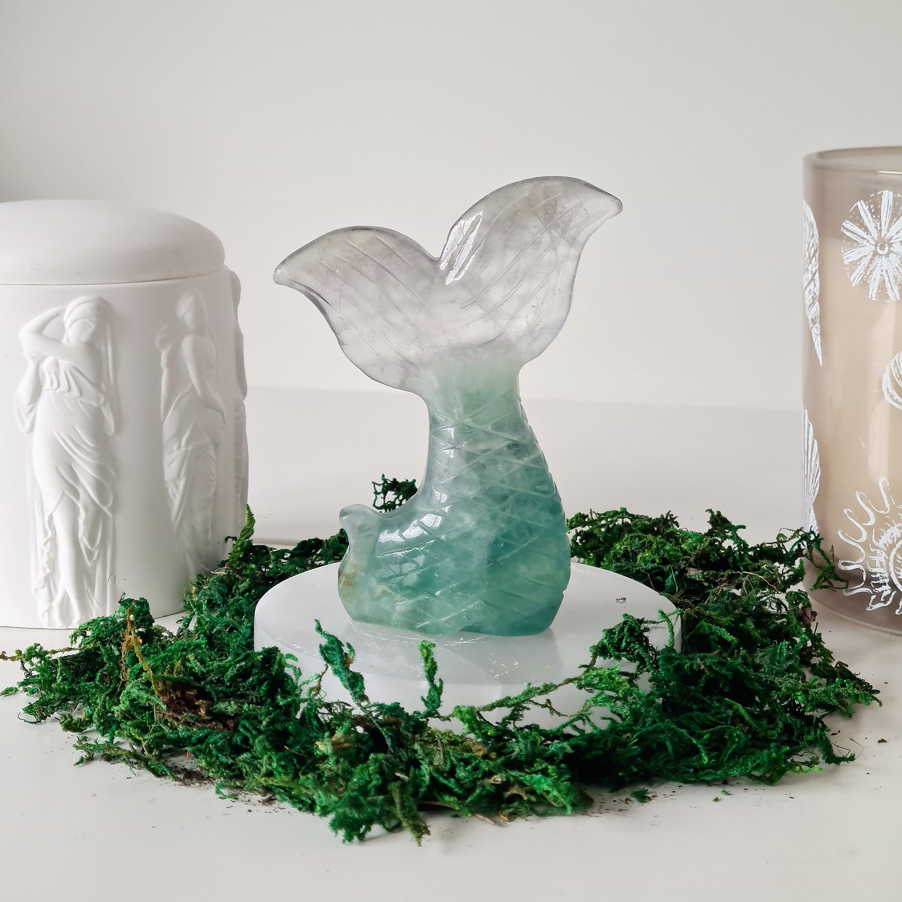 Siren & Mermaid Tail | B | Fluorite
