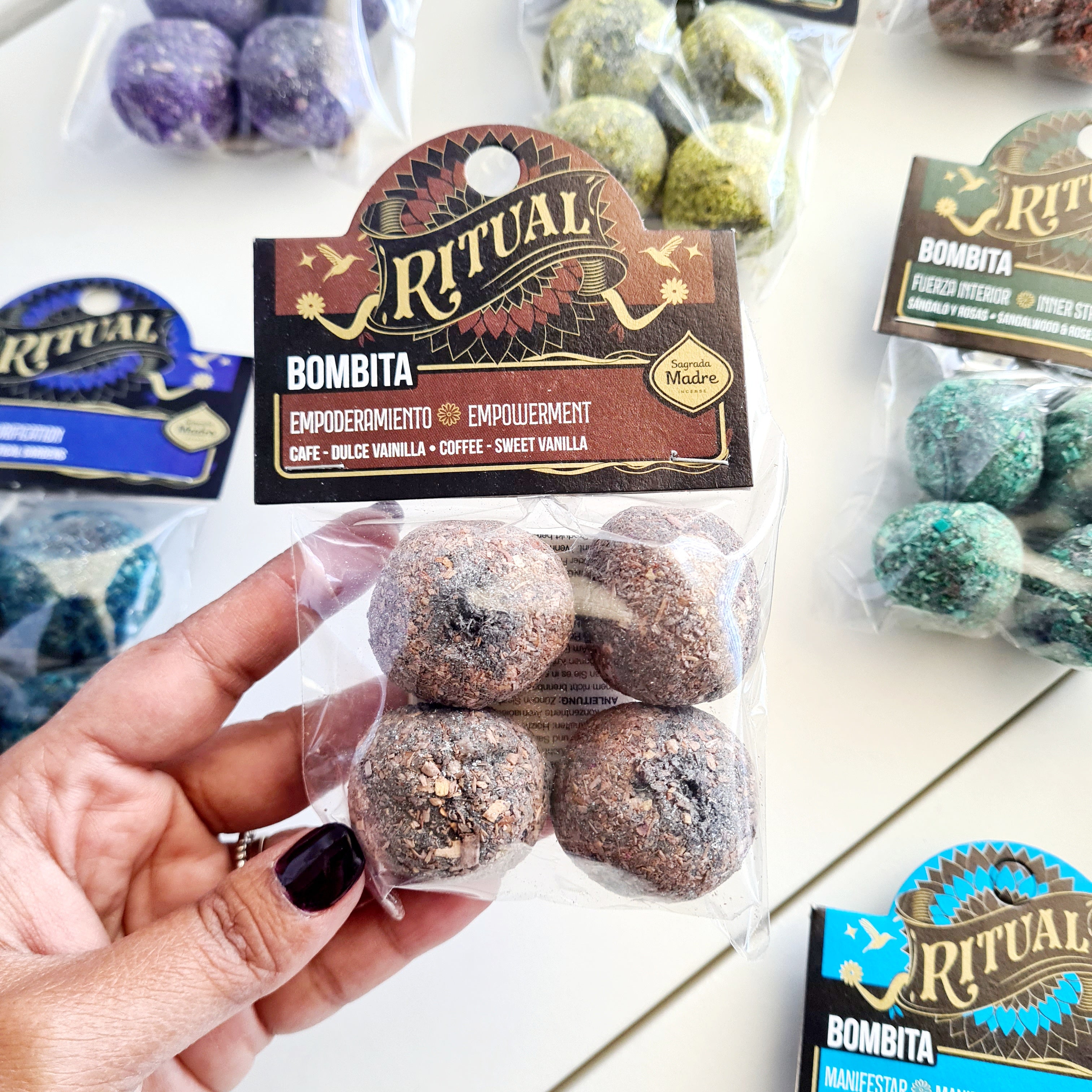 Ritual Bombita | Empowerment | Coffee & Sweet Vanilla | Pack of 4