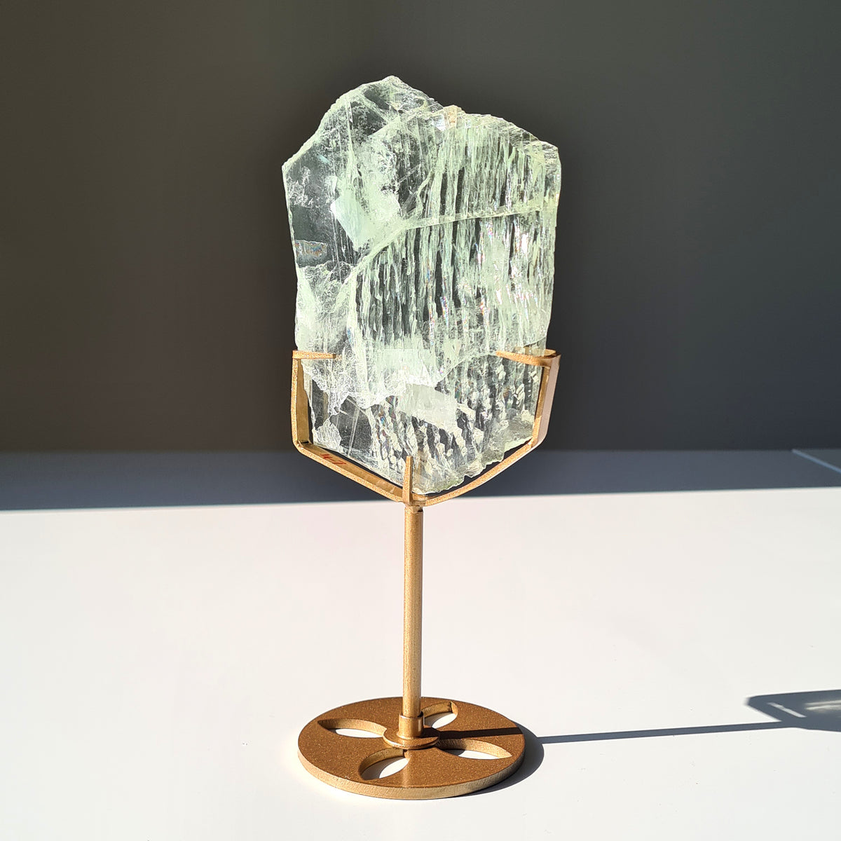 Fluorite Dream Portal On Custom Stand | Piece T