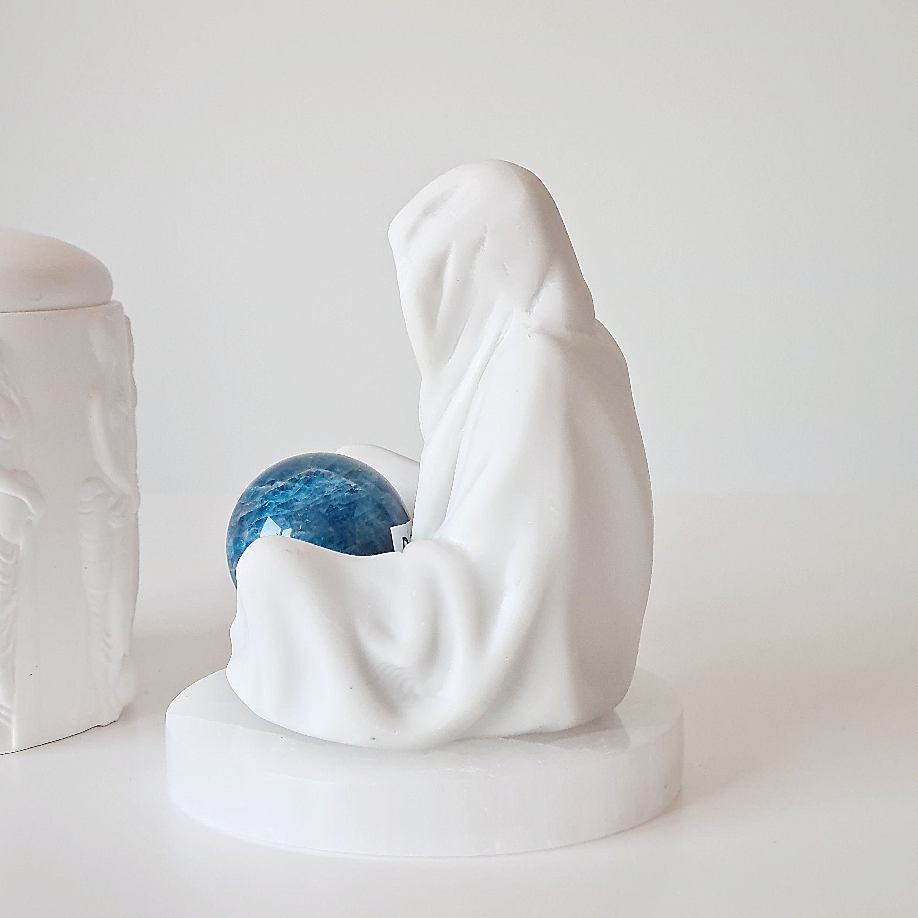 Gate Keeper with Blue Apatite Sphere | 2