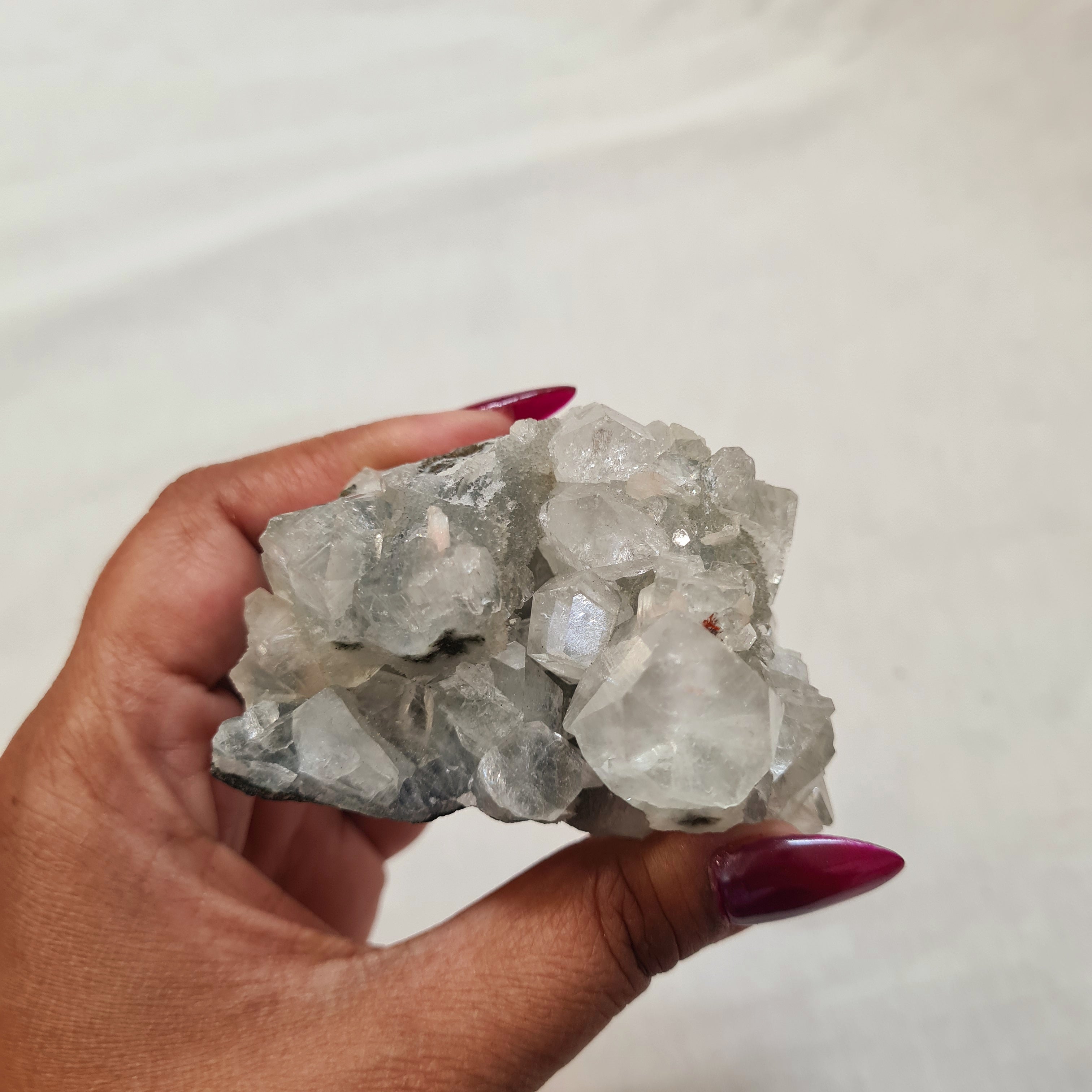 Apophyllite Cluster | Crystals | Crystal Decor | Raw Crystals | Rough Crystals | store Crystal Shop Perth Australia | Space Clearing | Intuition