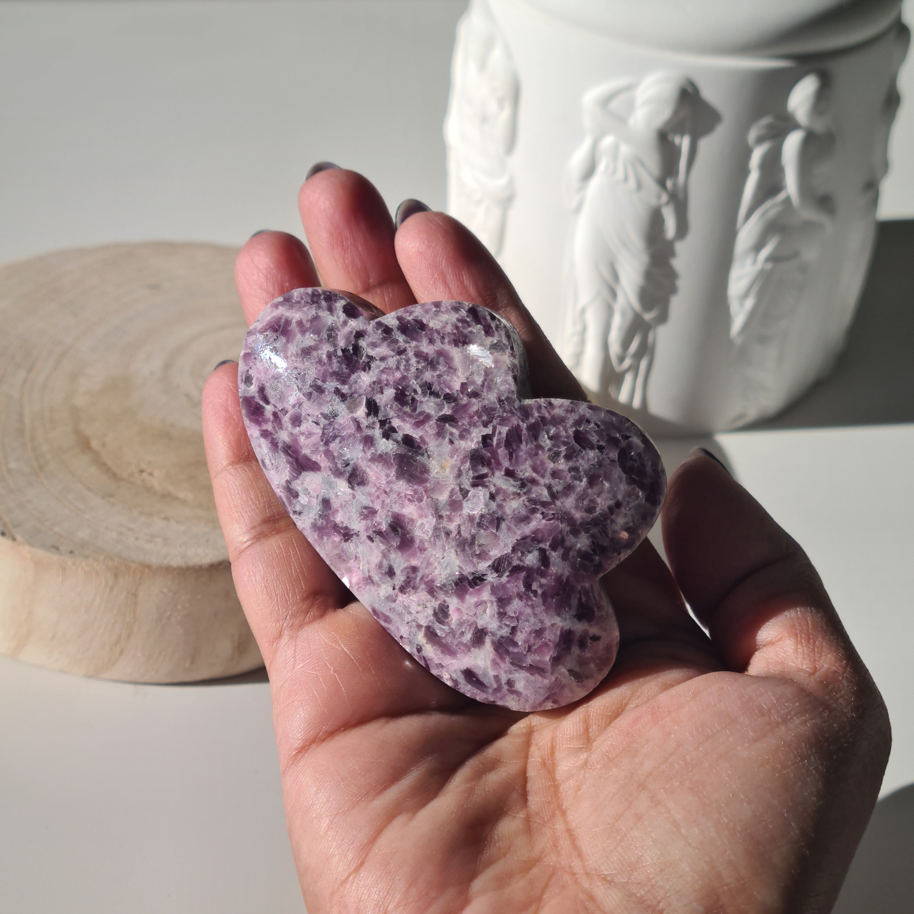 Lepidolite Fluffy Cloud | B