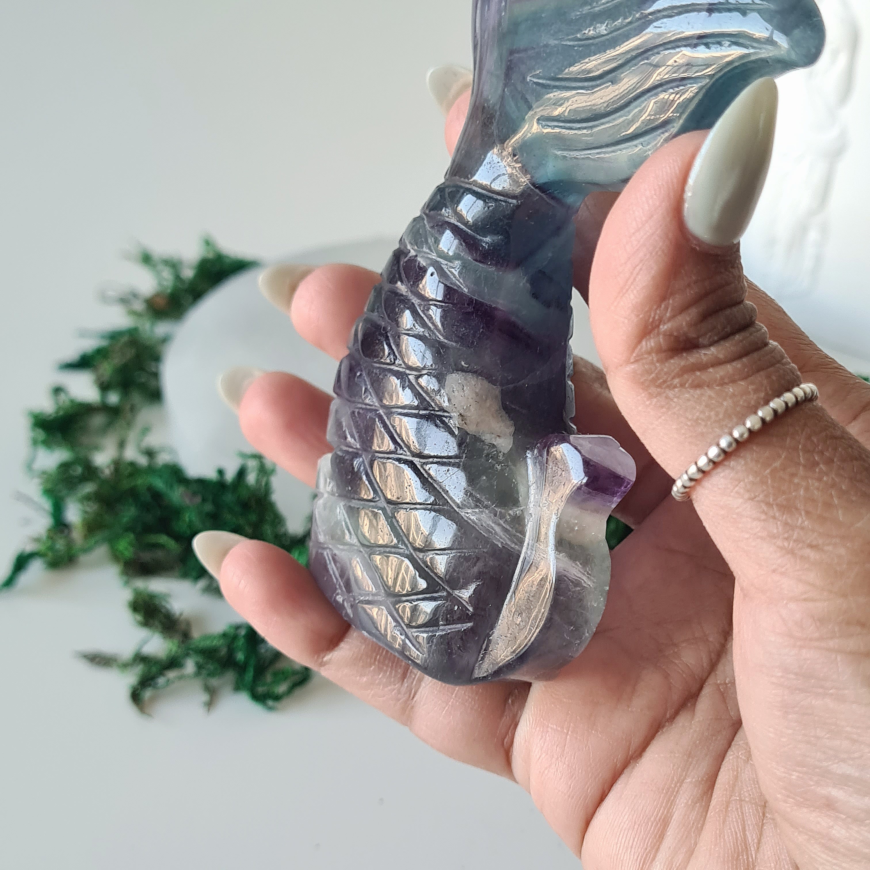 Siren & Mermaid Tail | 5 | Fluorite