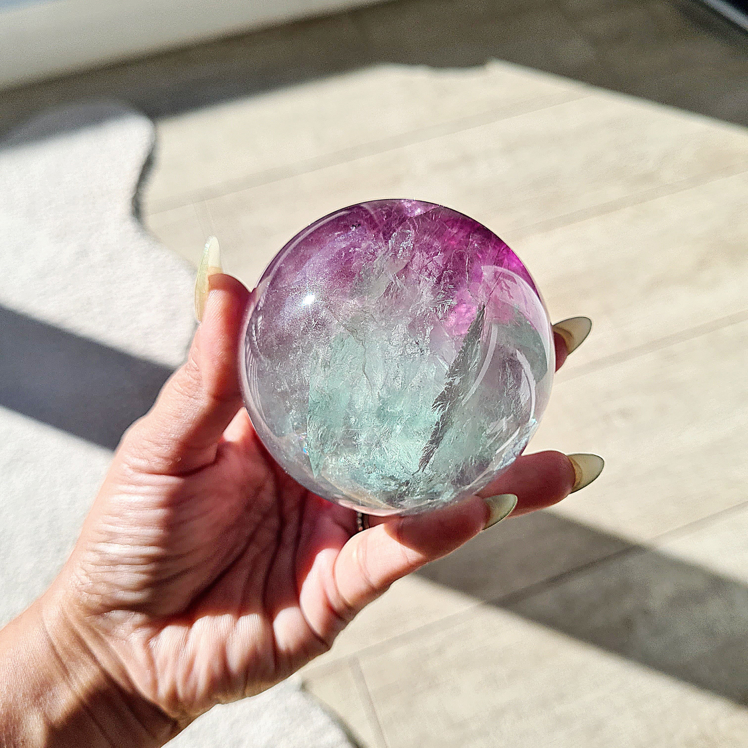 Mermaid & Siren | Fluorite with Stand | 564 g