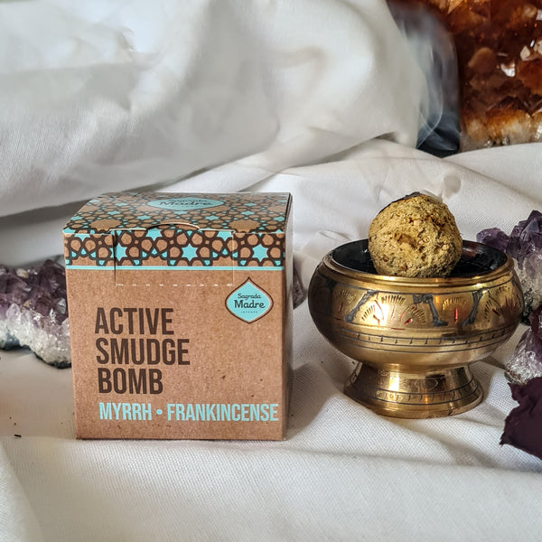 Active Smudge Bomb | 8pc | Myrrh Frankincense