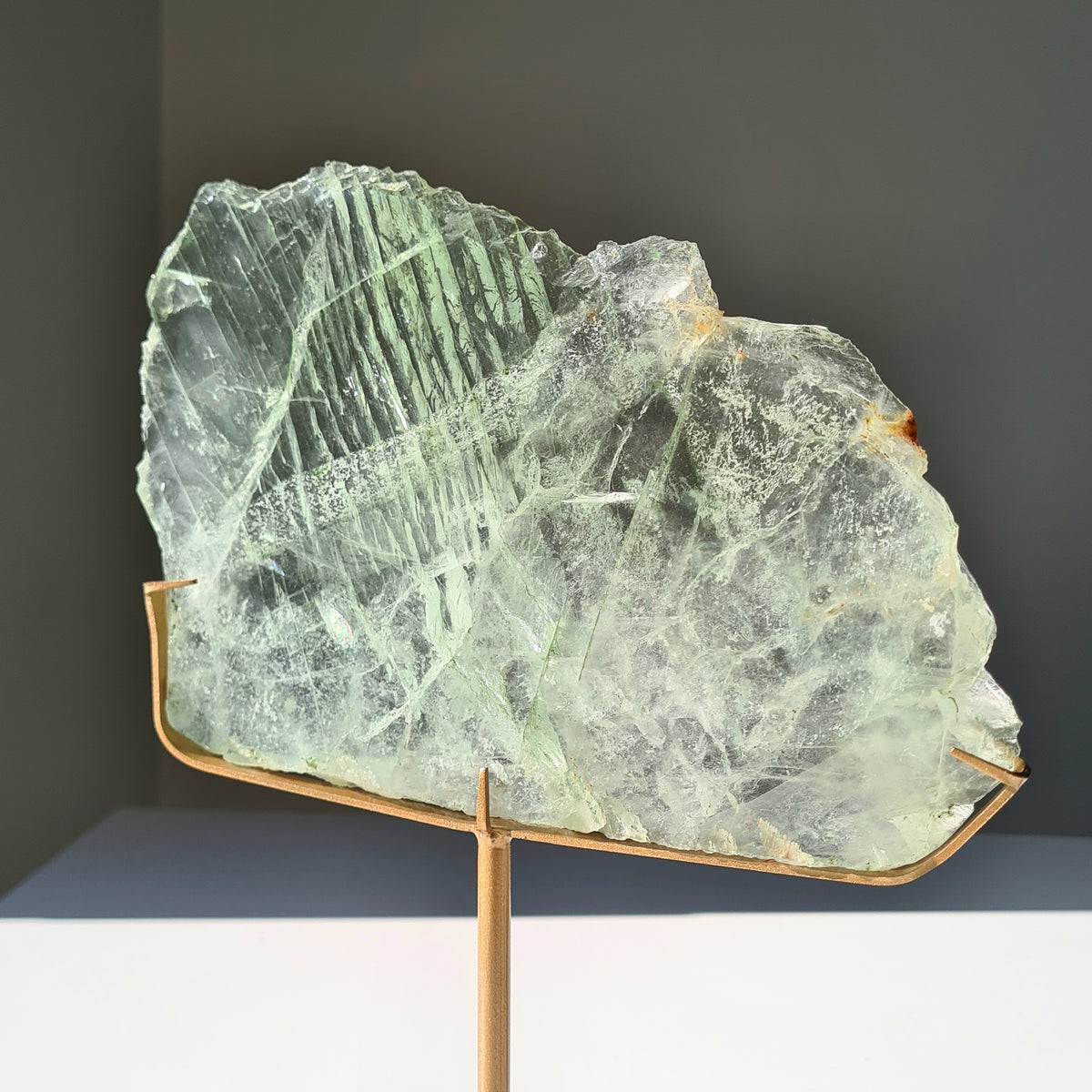 Fluorite Dream Portal On Custom Stand | Piece W
