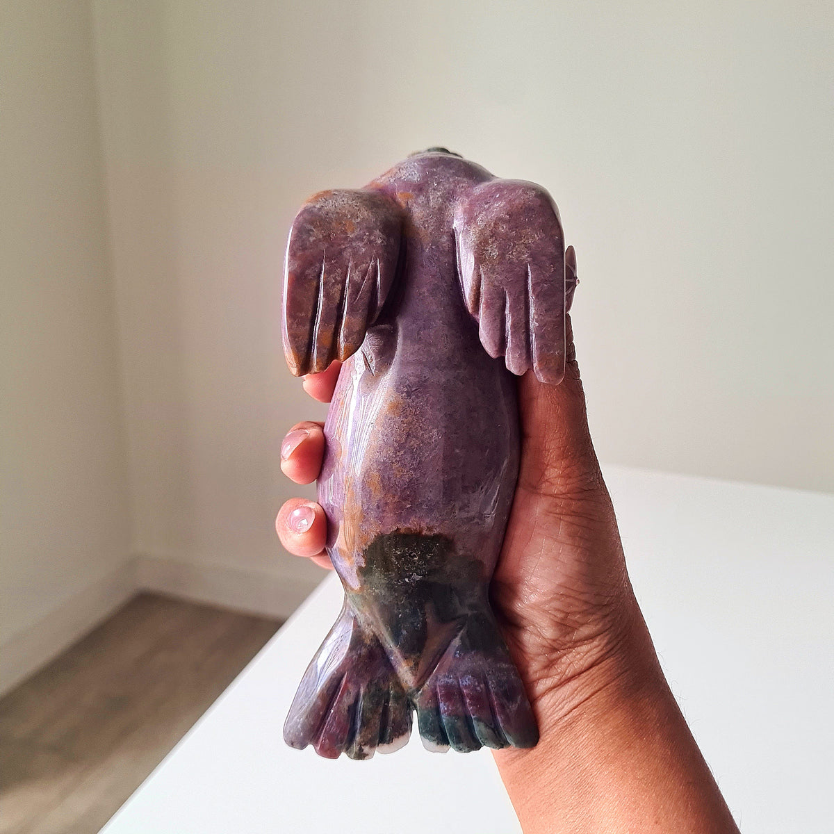 Ocean Jasper Seal Carving 🦭