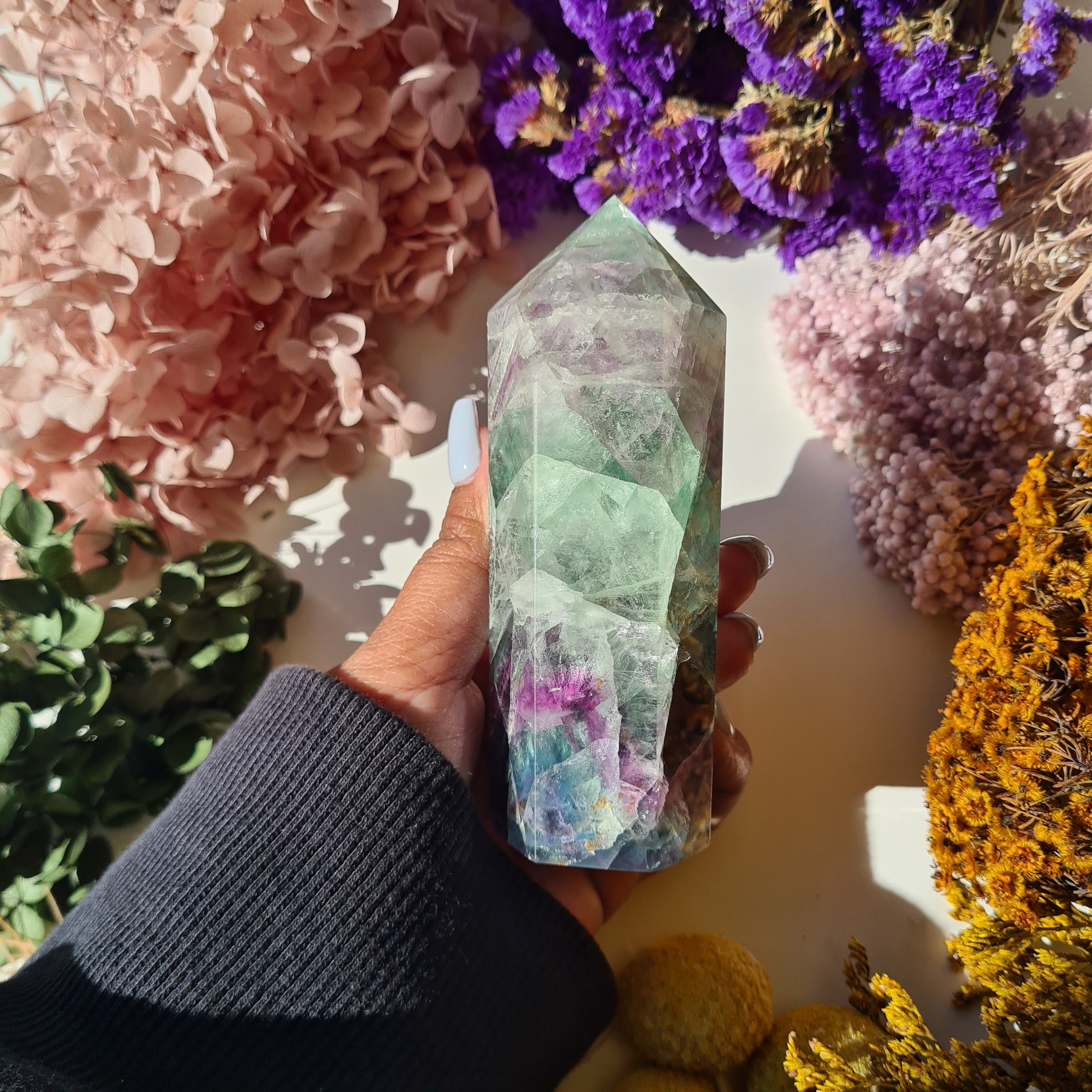 Fluorite Tower | 363 g