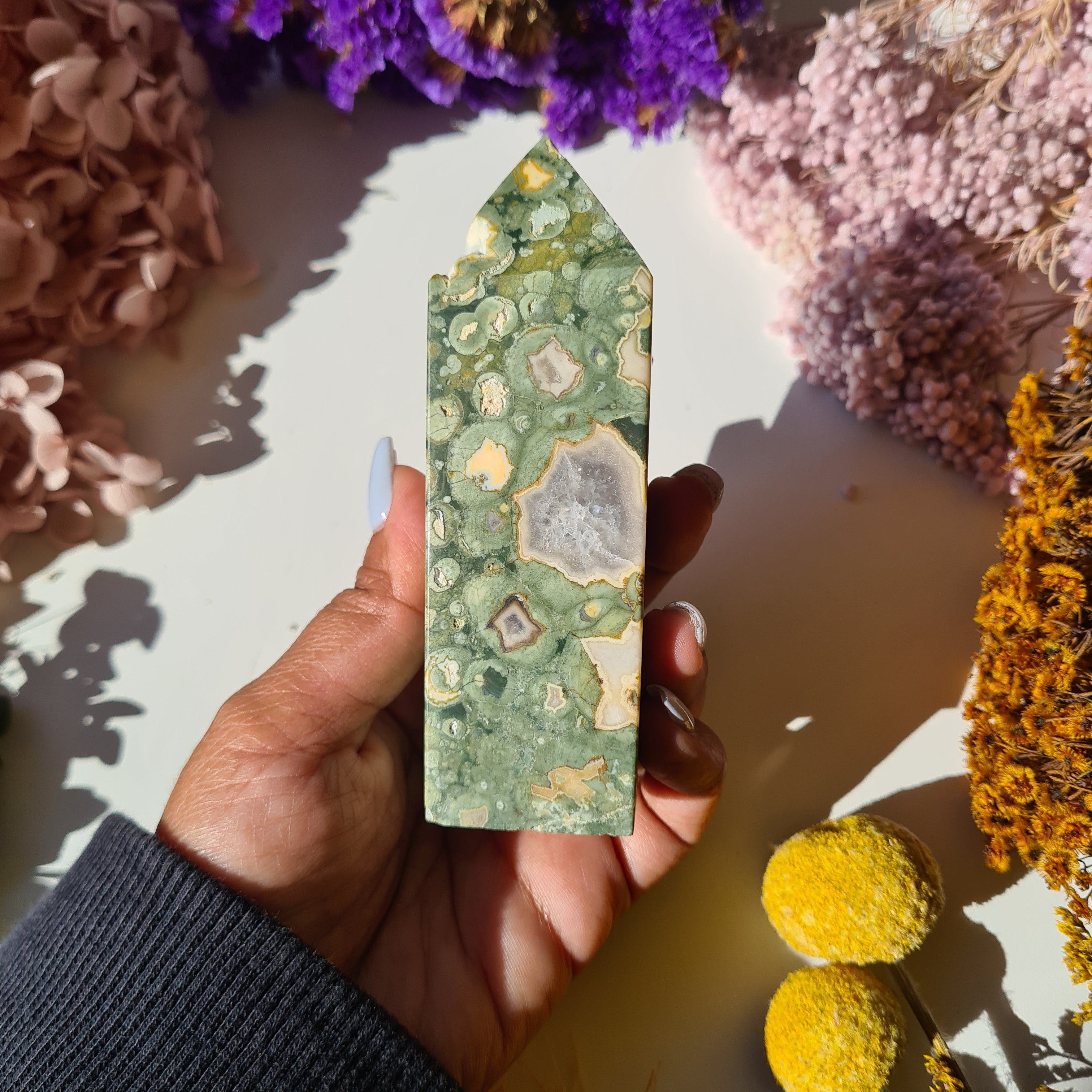 Rainforest Jasper Point | 232 g