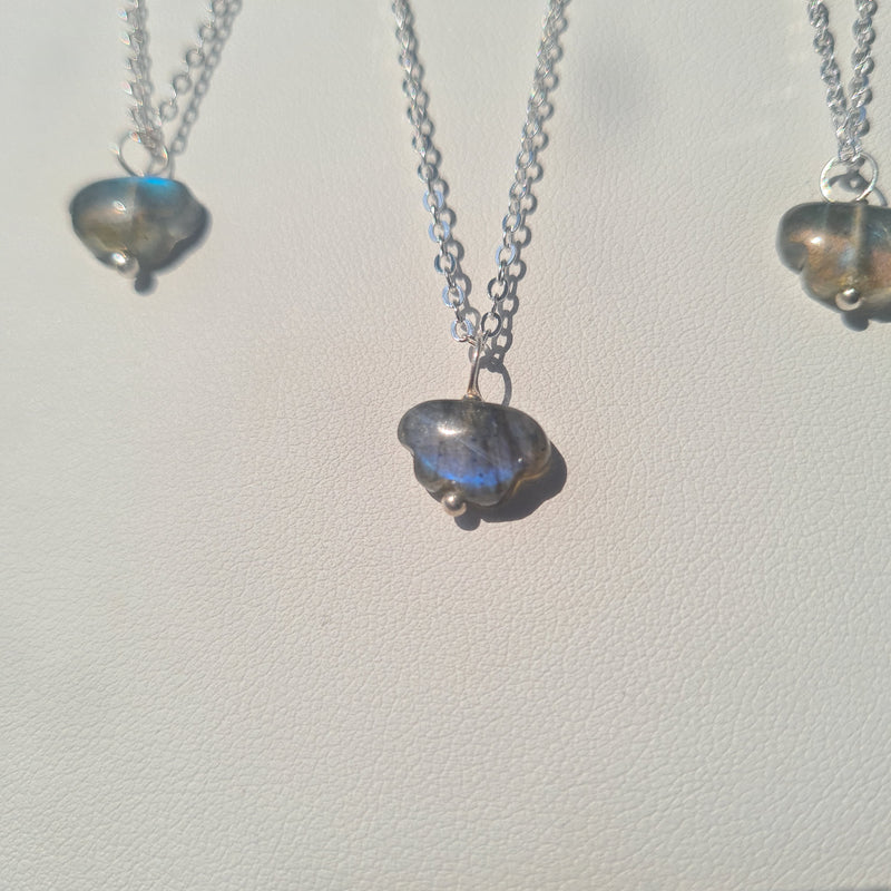 Labradorite Cloud~ Silver