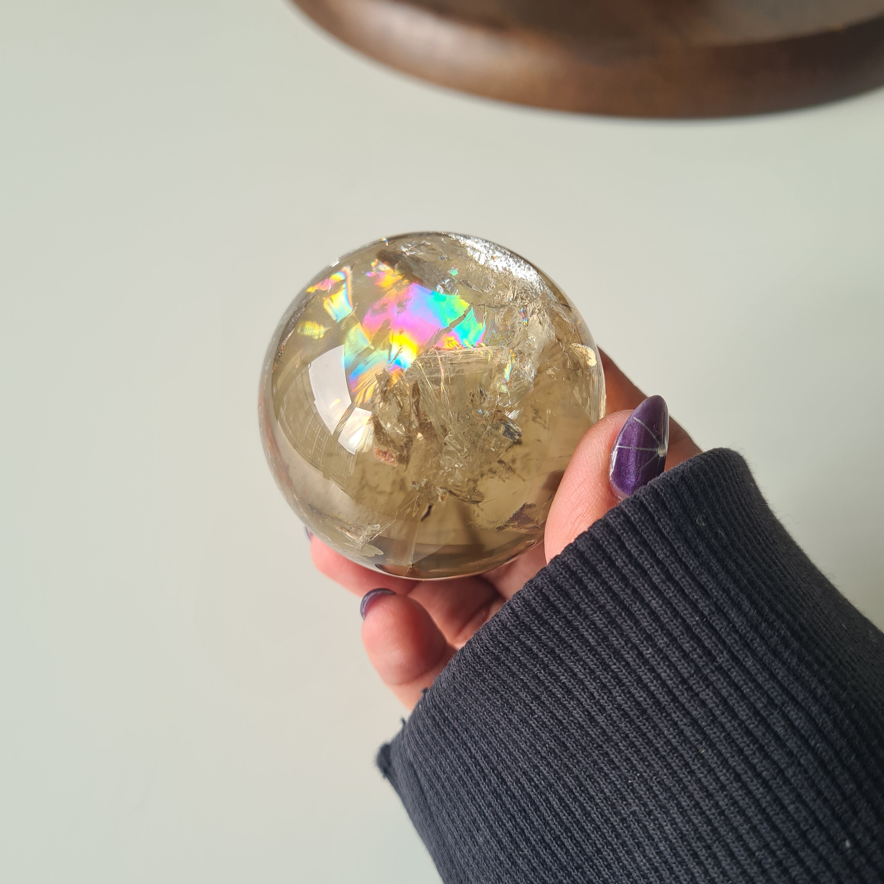 Citrine Sphere | A | 228 g | 5 cm