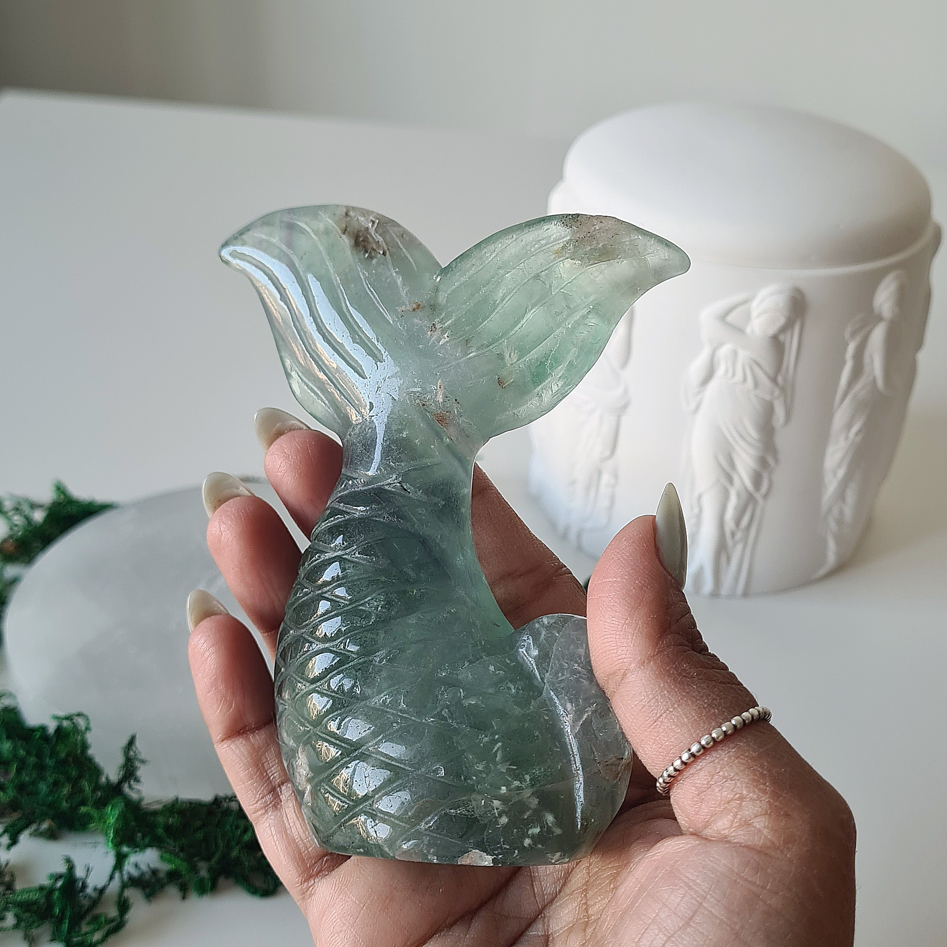 Siren & Mermaid Tail | 9 | Fluorite