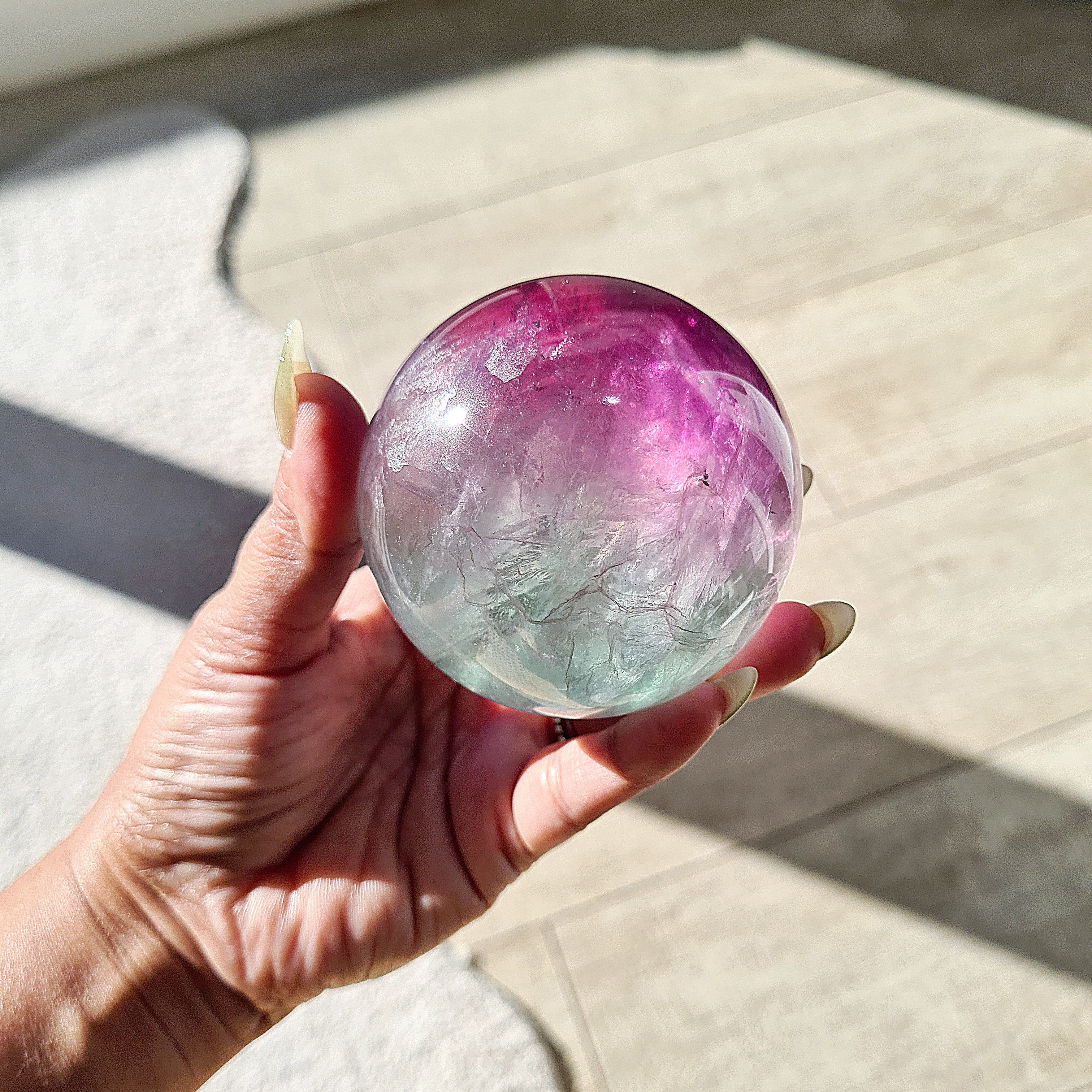 Mermaid & Siren | Fluorite with Stand | 564 g