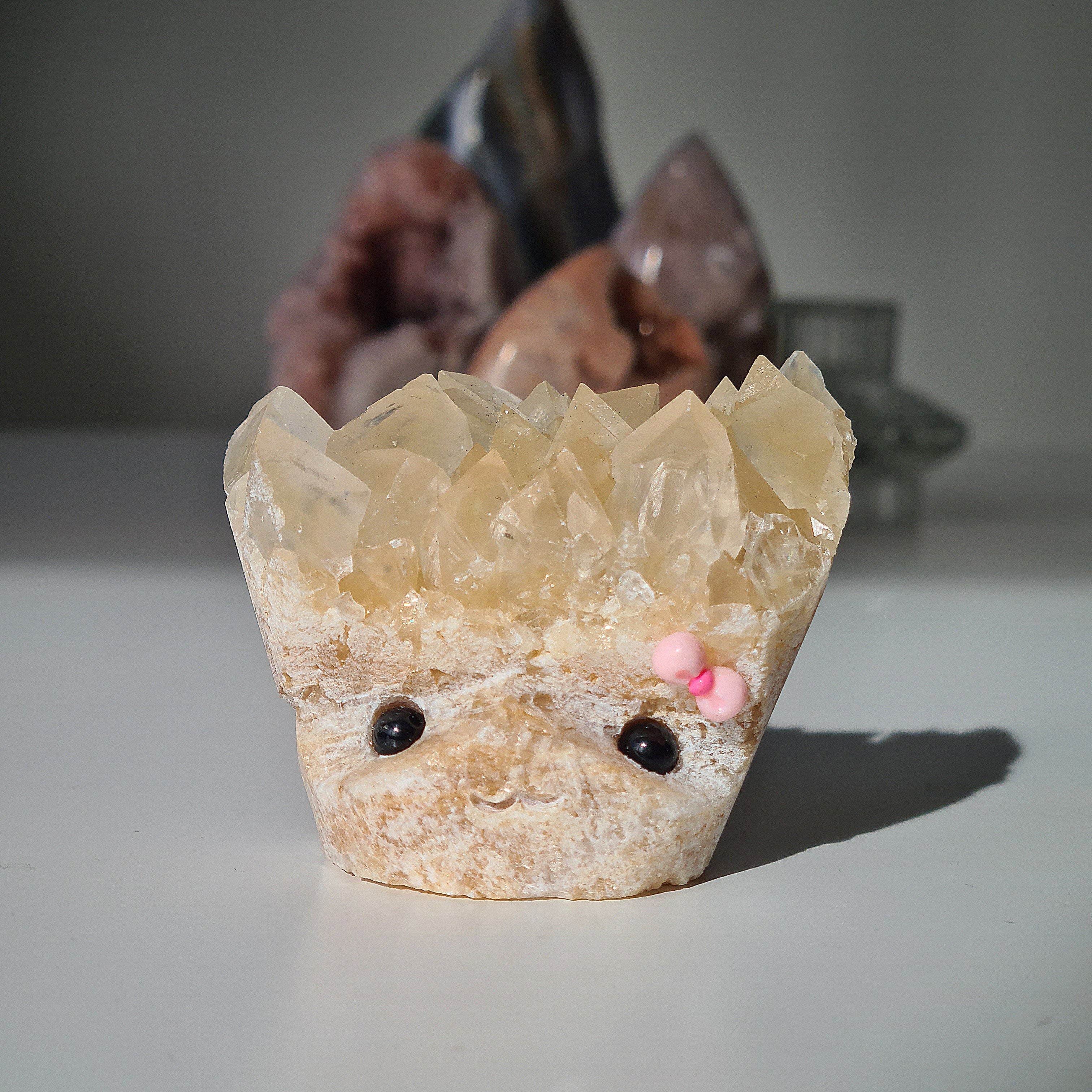 Calcite Crystal Carving | B