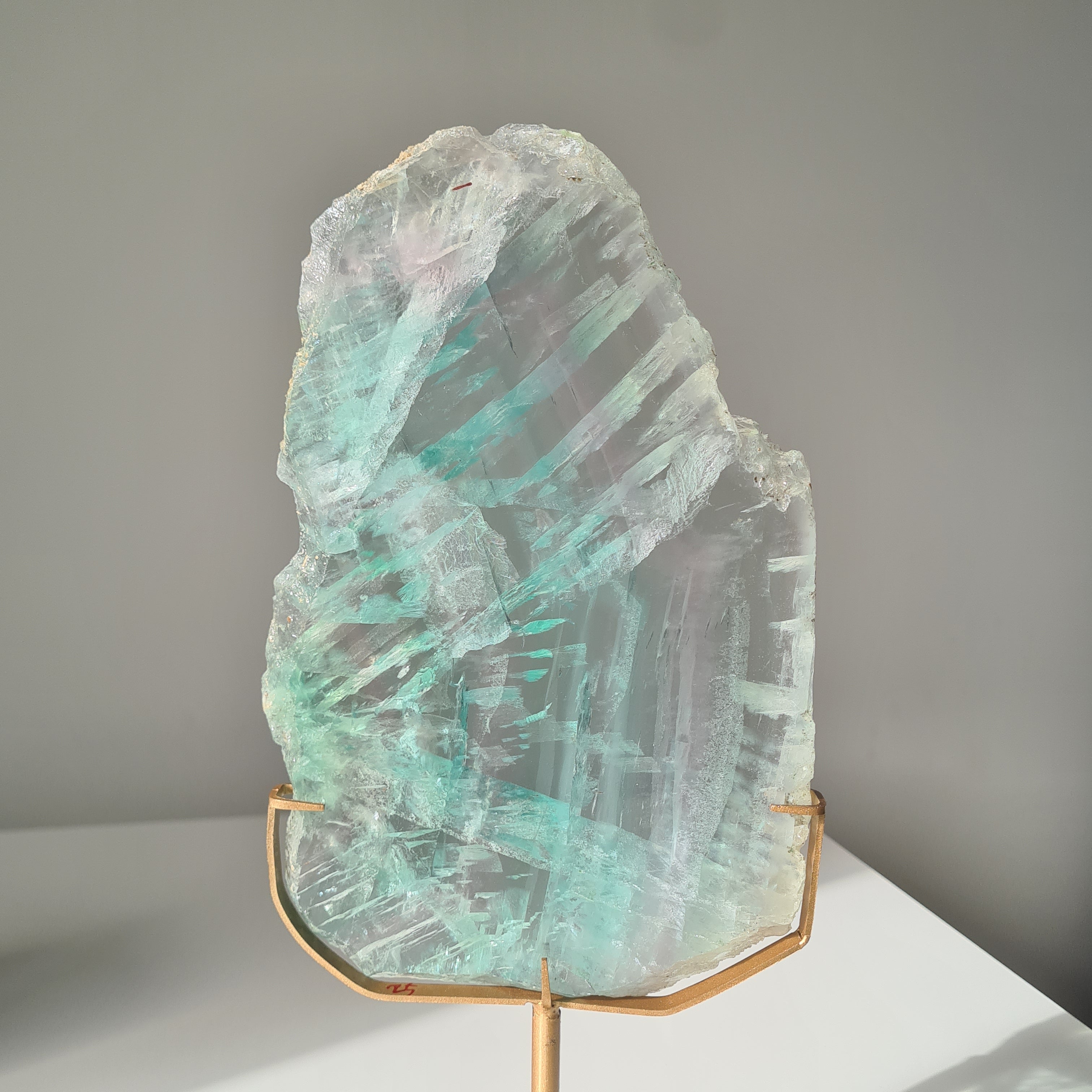 Fluorite Dream Portal On Custom Stand | 33 cm tall with stand