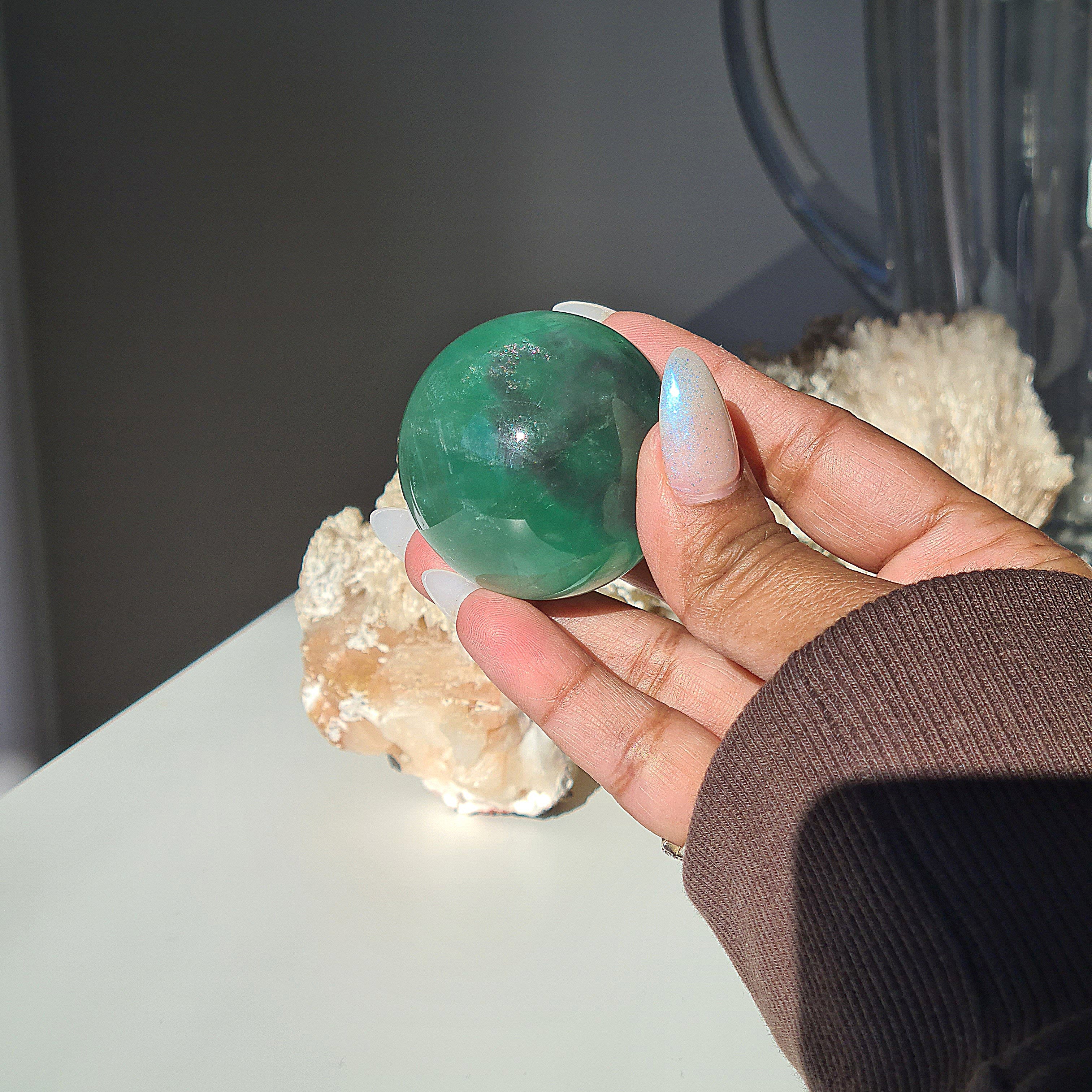Gate Keeper with Fluorite Sphere
