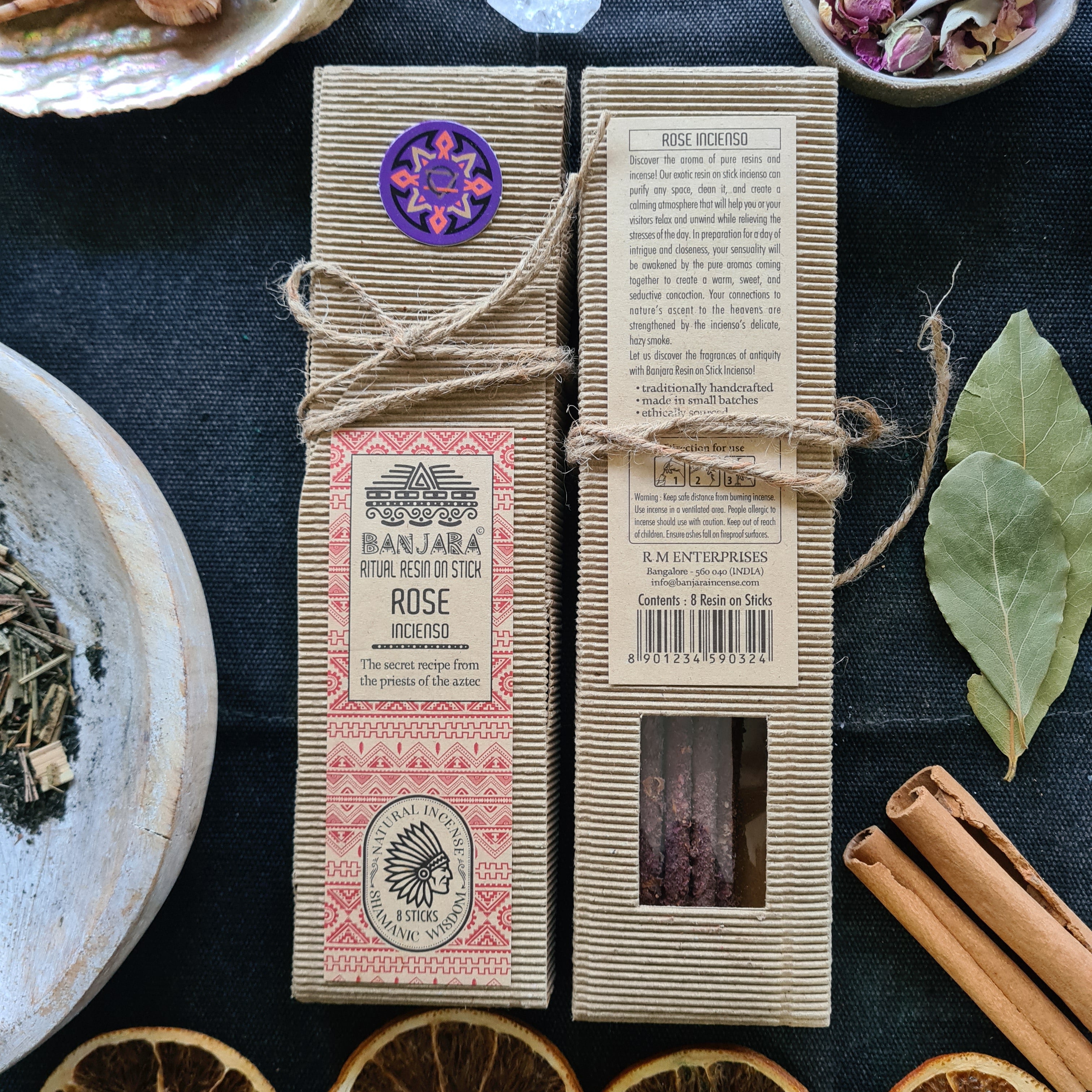 SHAMANIC WISDOM INCENSE - Rose | Love & Compassion