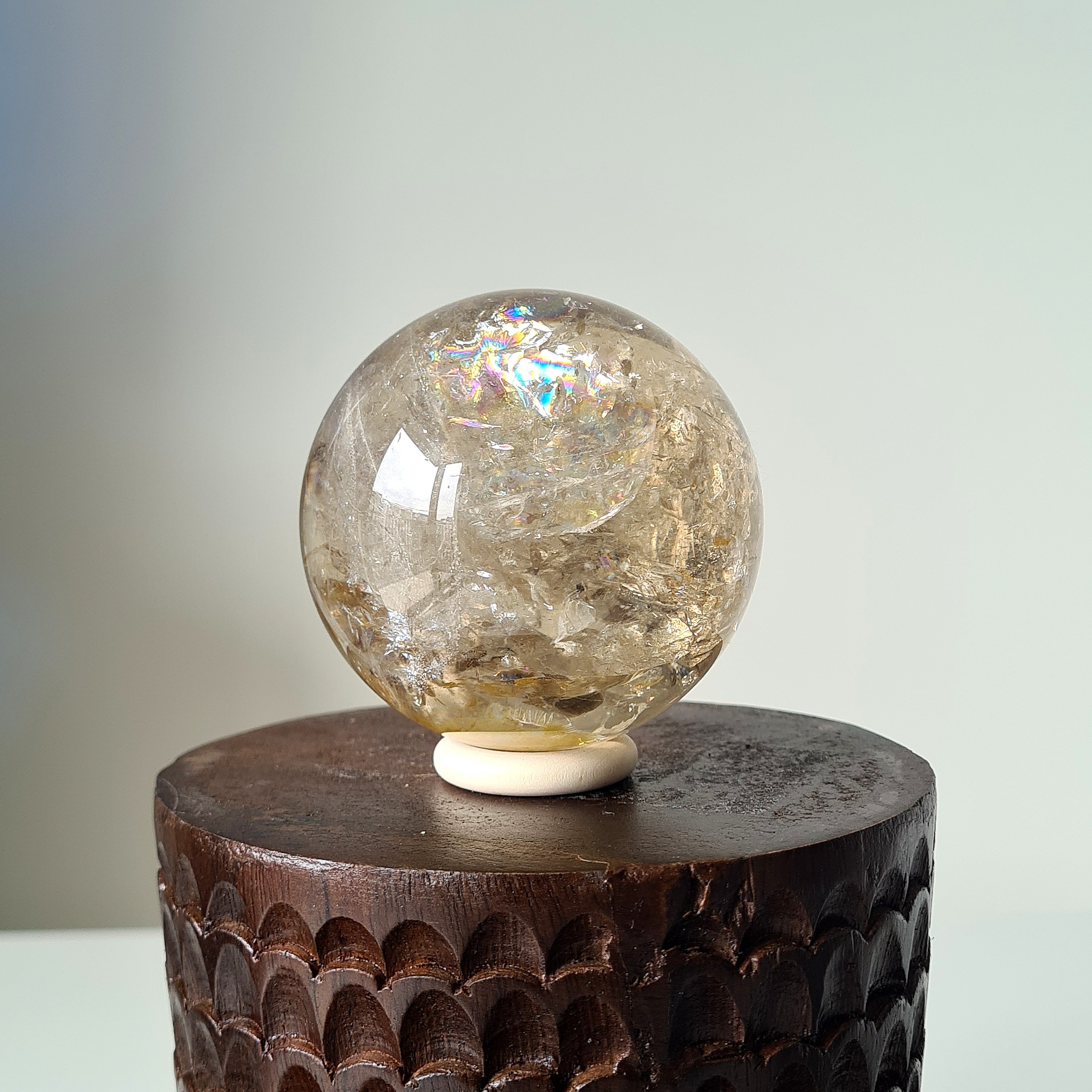 Citrine Sphere | C | 392 g | 6 cm