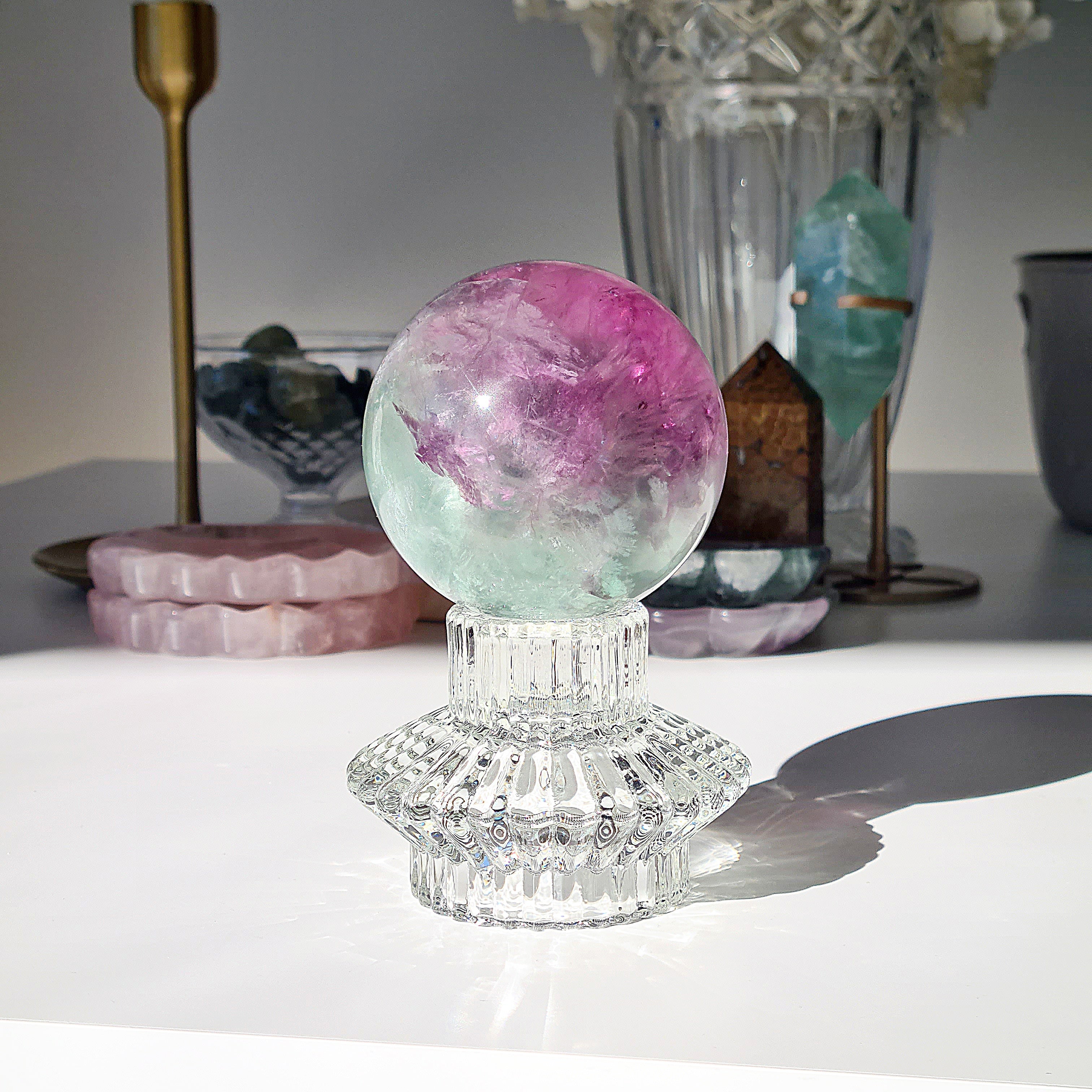 Mermaid & Siren | Fluorite with Stand | 564 g