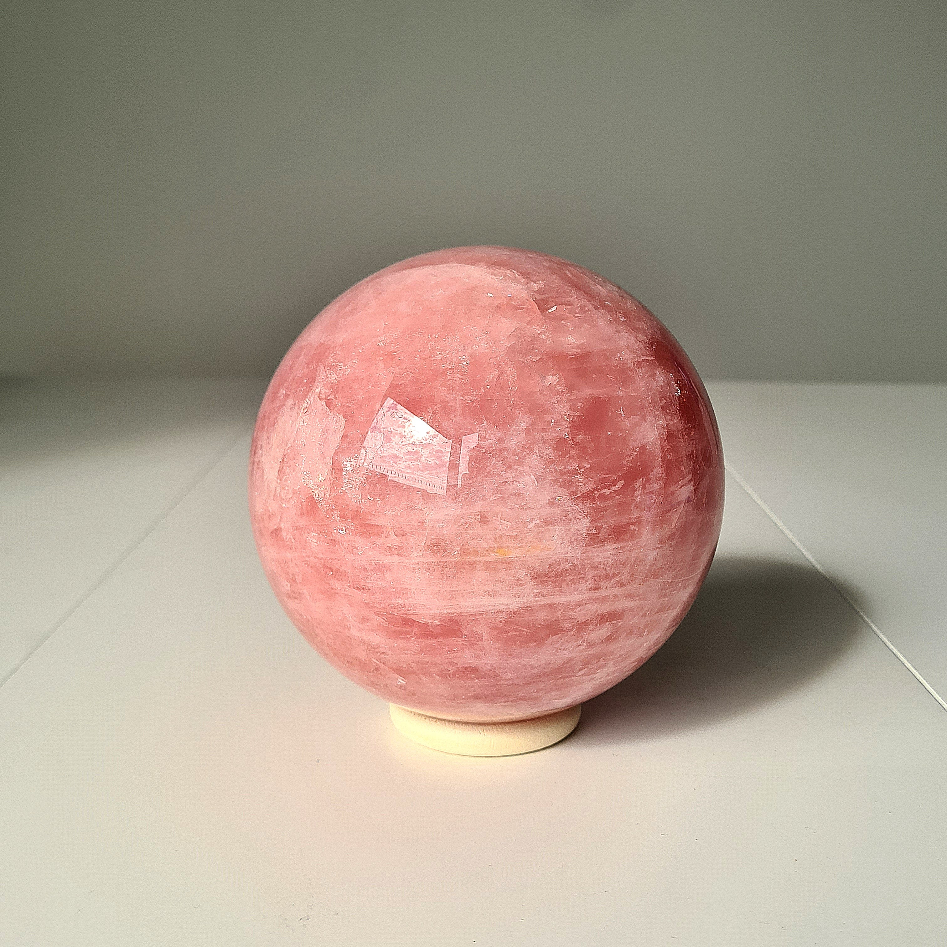 Rose Quartz Sphere🌹 | 2.27 kg | 11 cm