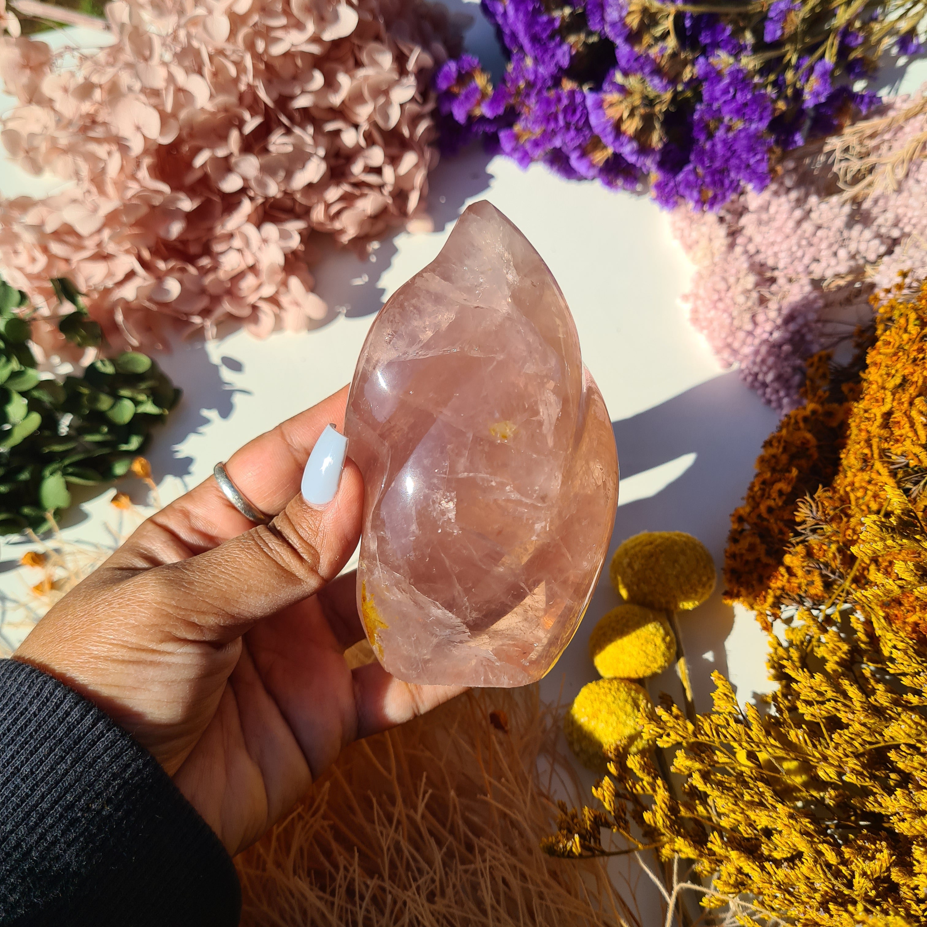 Rose Quartz Flame | 425g