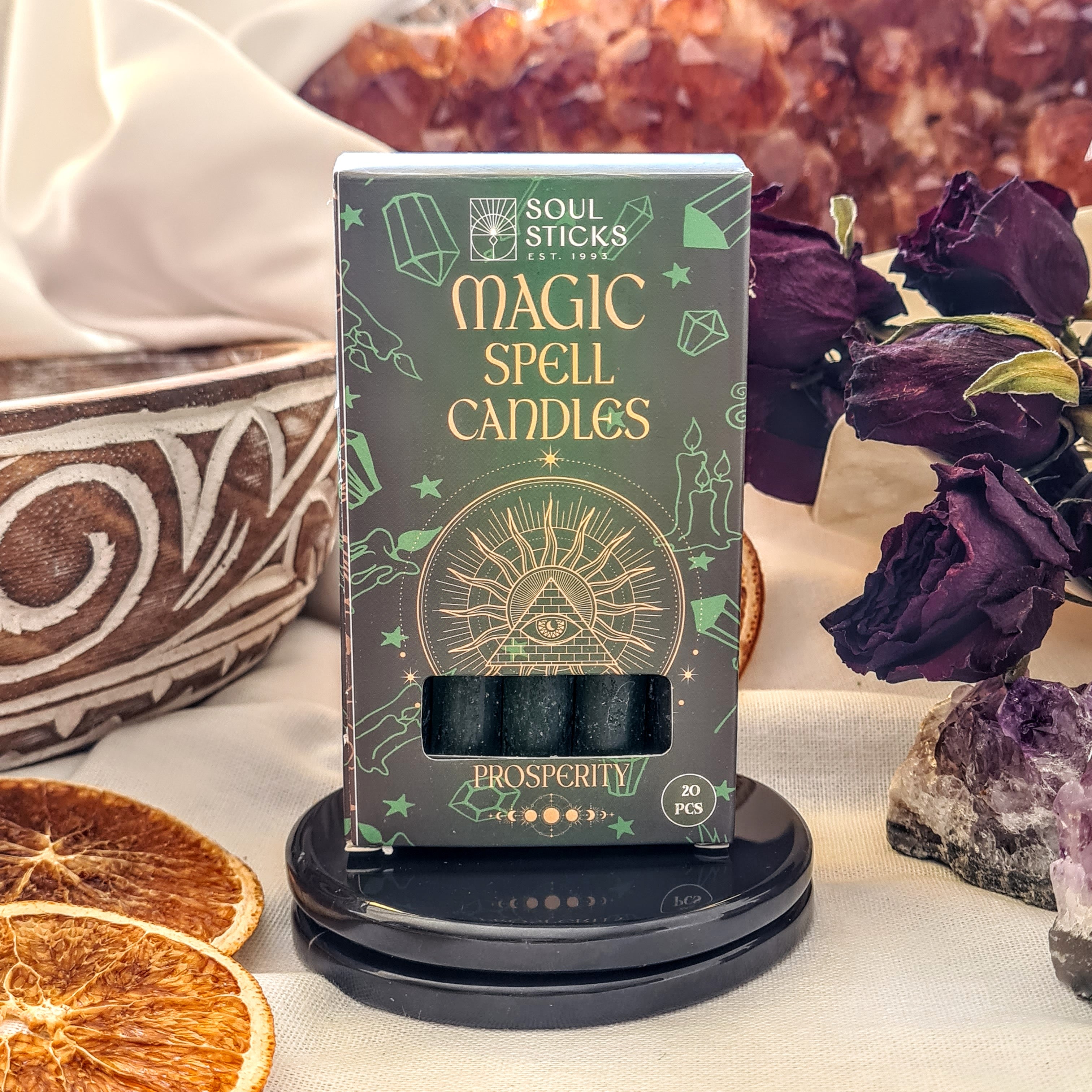 Prosperity | Spell Candle | 20 pcs