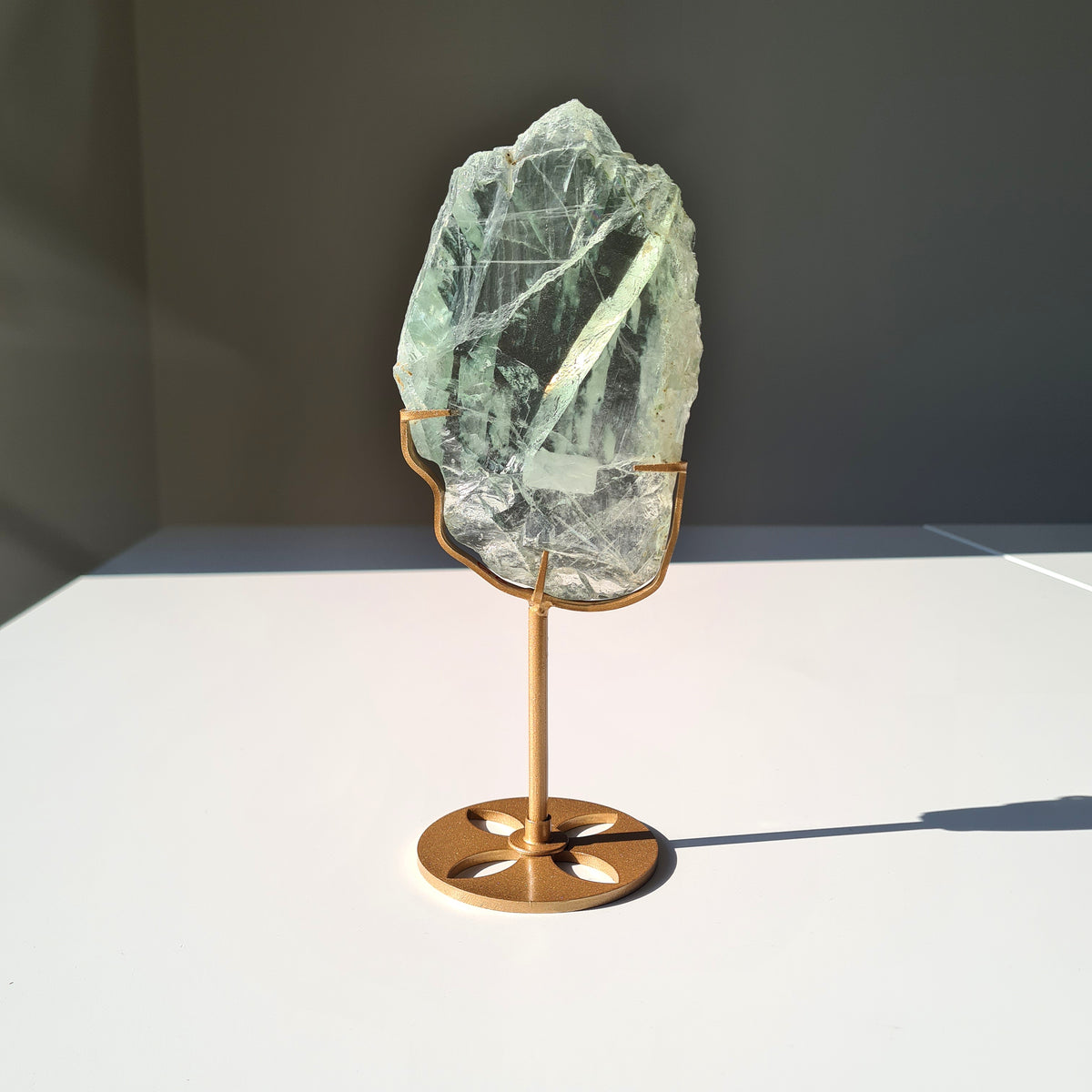 Fluorite Dream Portal On Custom Stand | Piece S