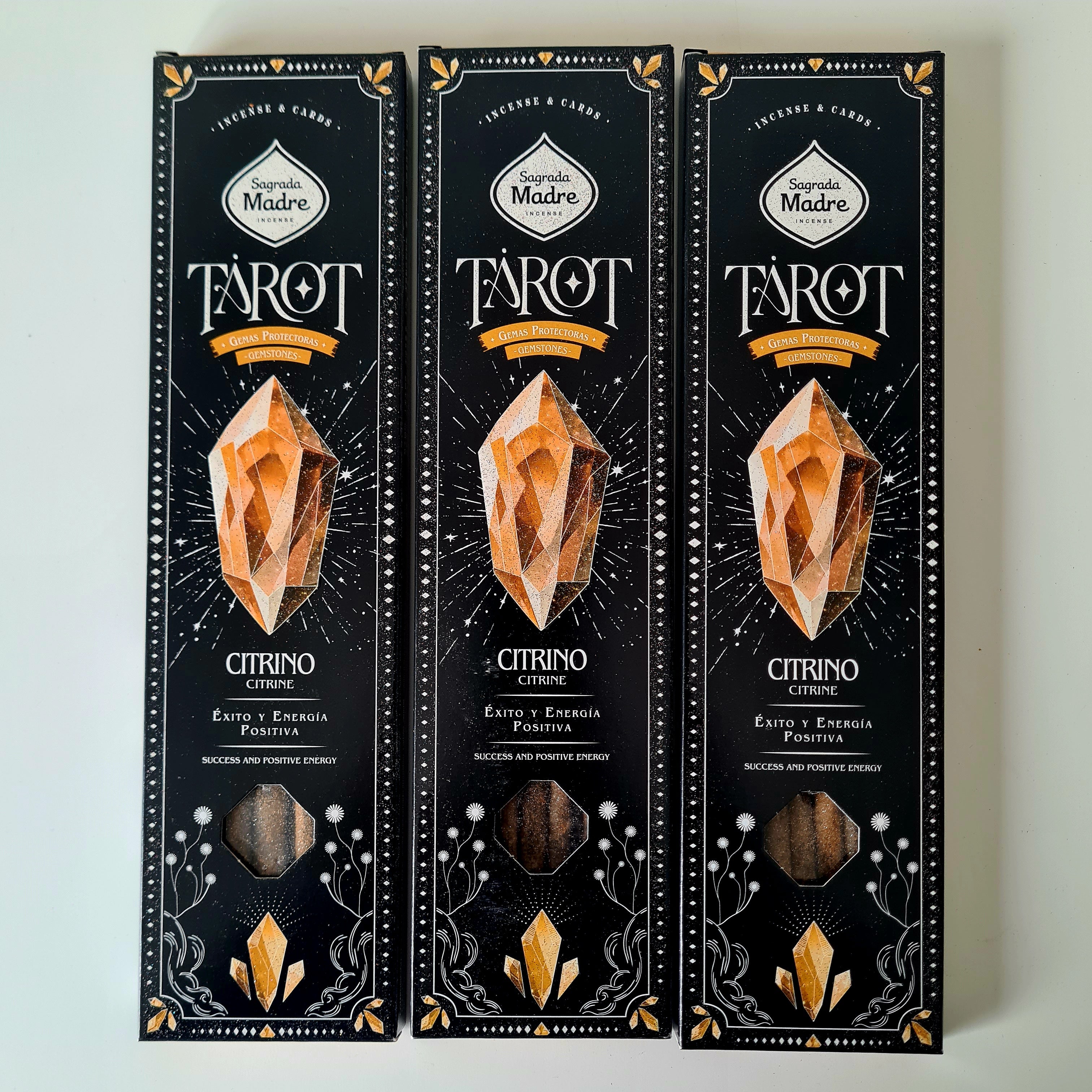 Citrine Tarot of Gems Incense | 6 Sticks | 1 packet