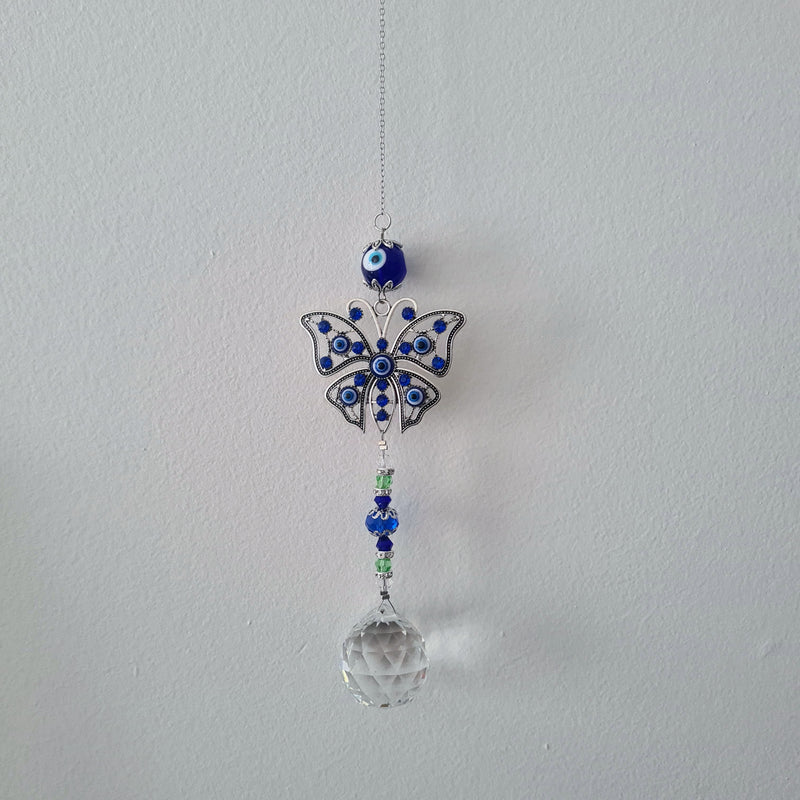 Evil Eye Suncatcher ~ Butterfly