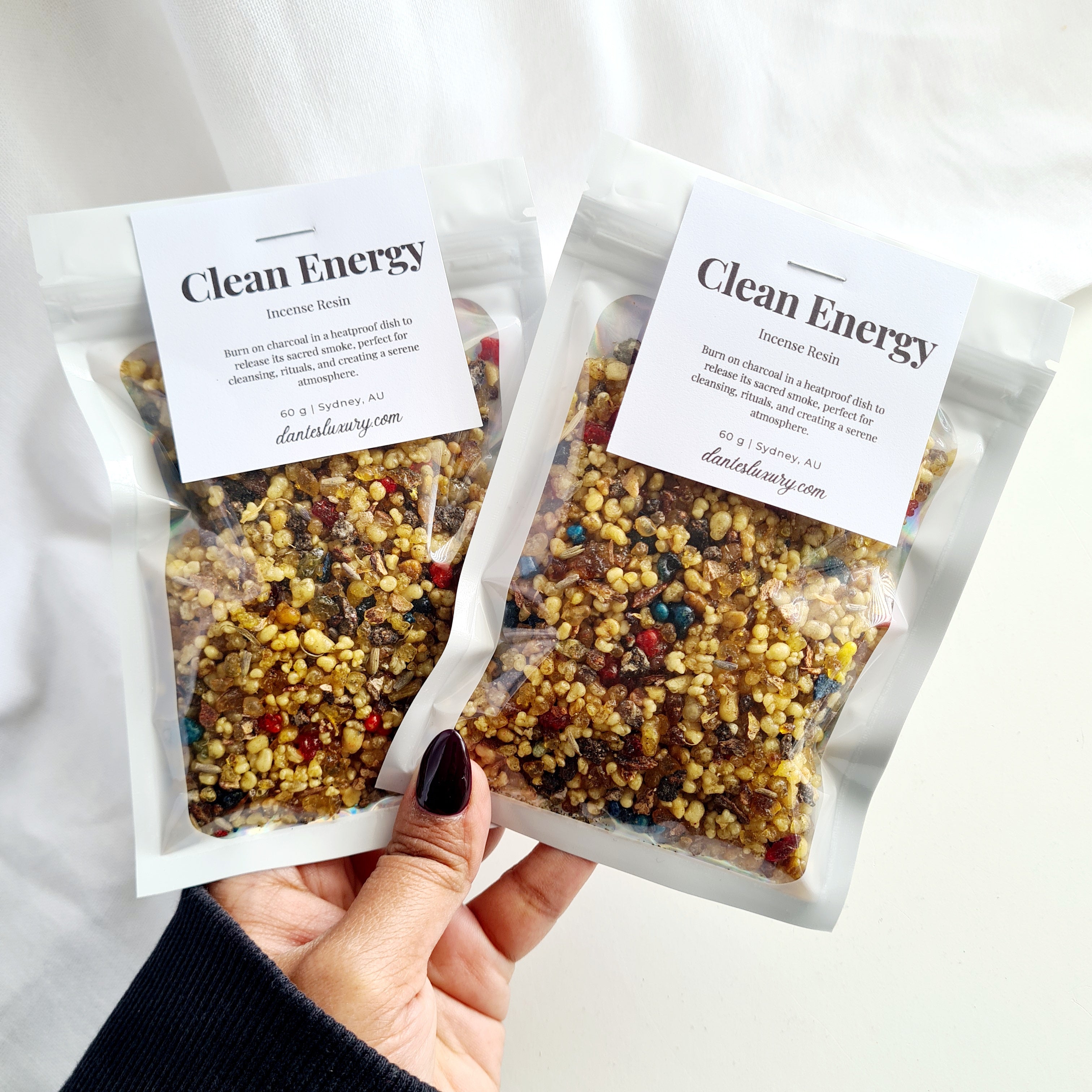 Clean Energy | Incense Resin | 60 g | 1 Bag