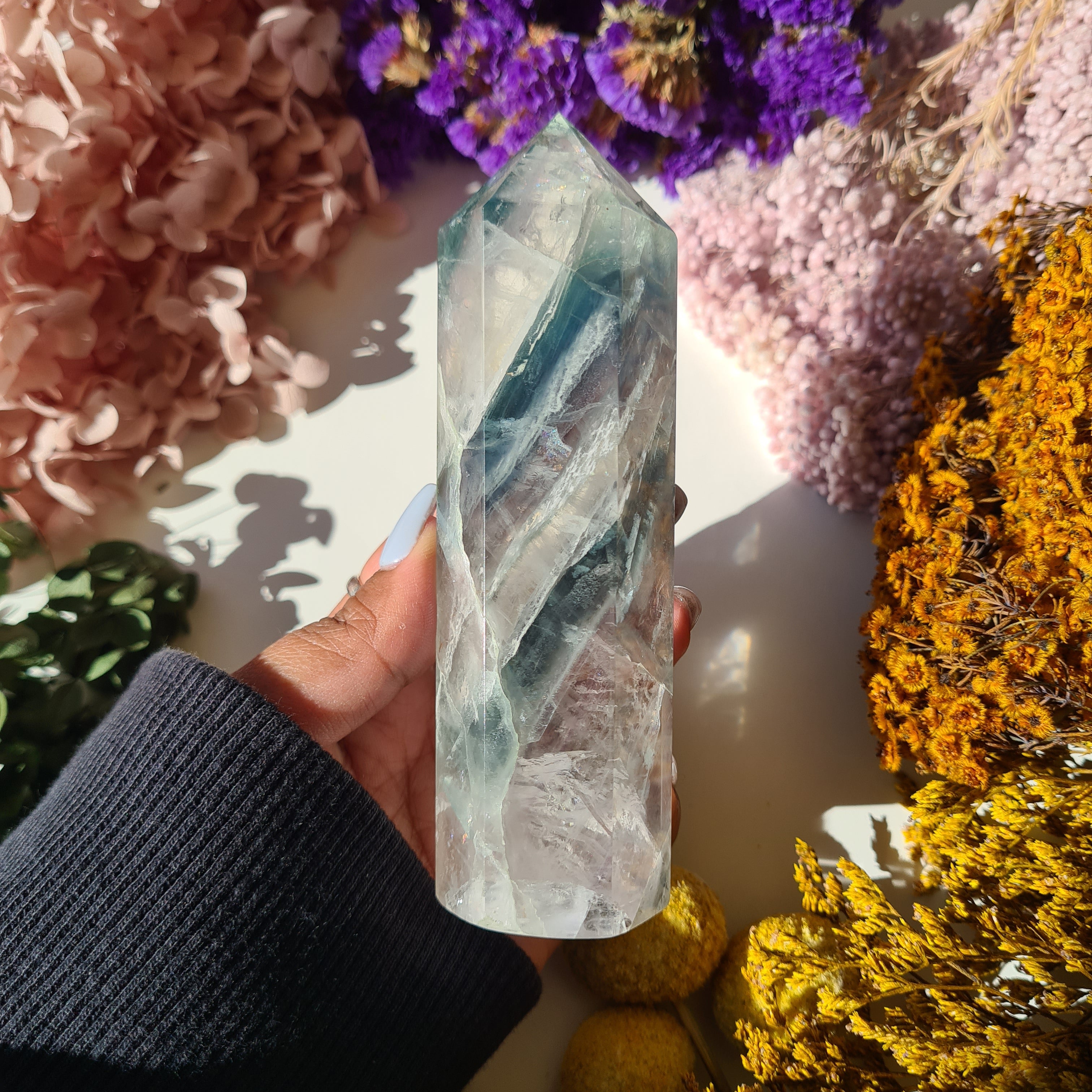 Fluorite Tower | 342 g