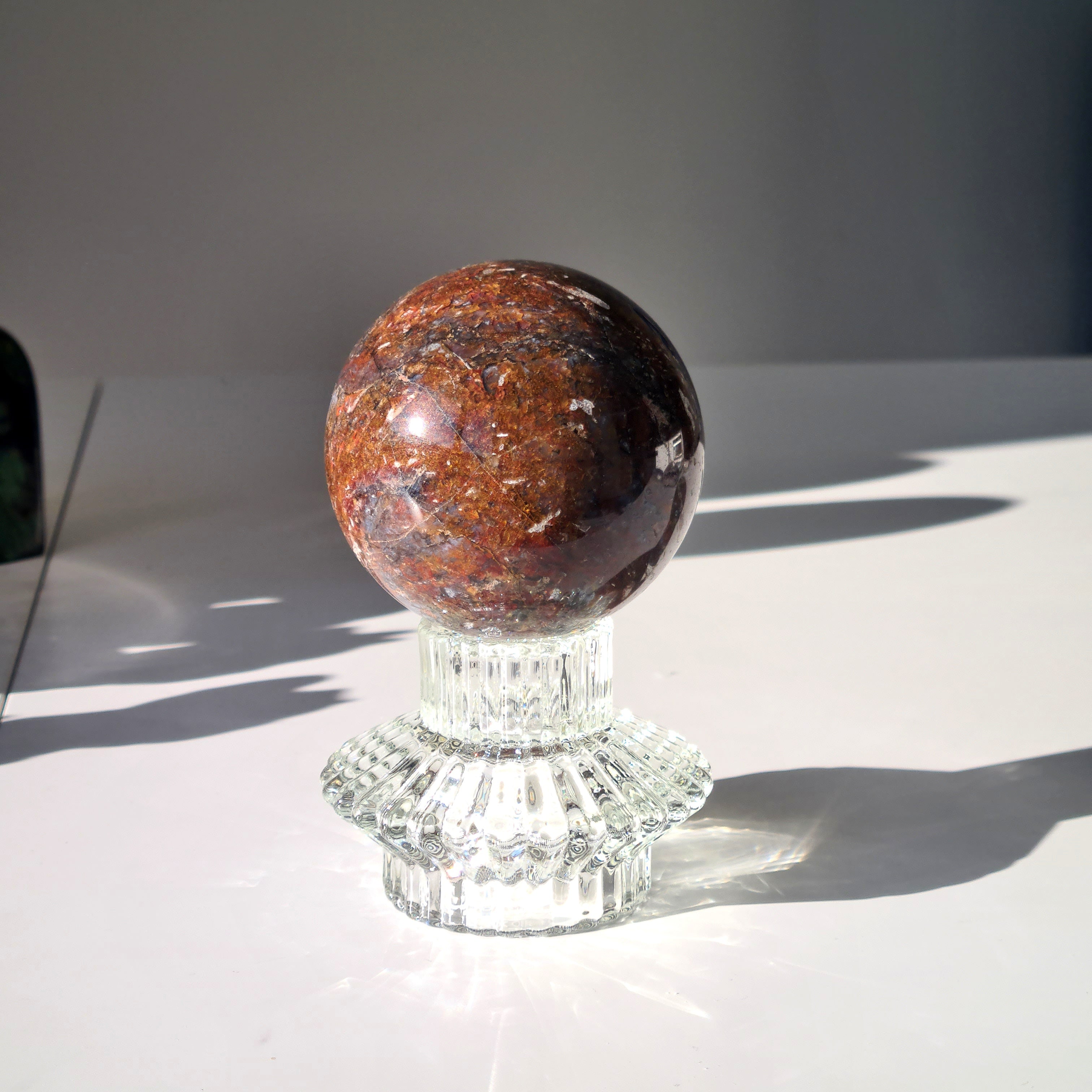 Pietersite Sphere On Stand | C