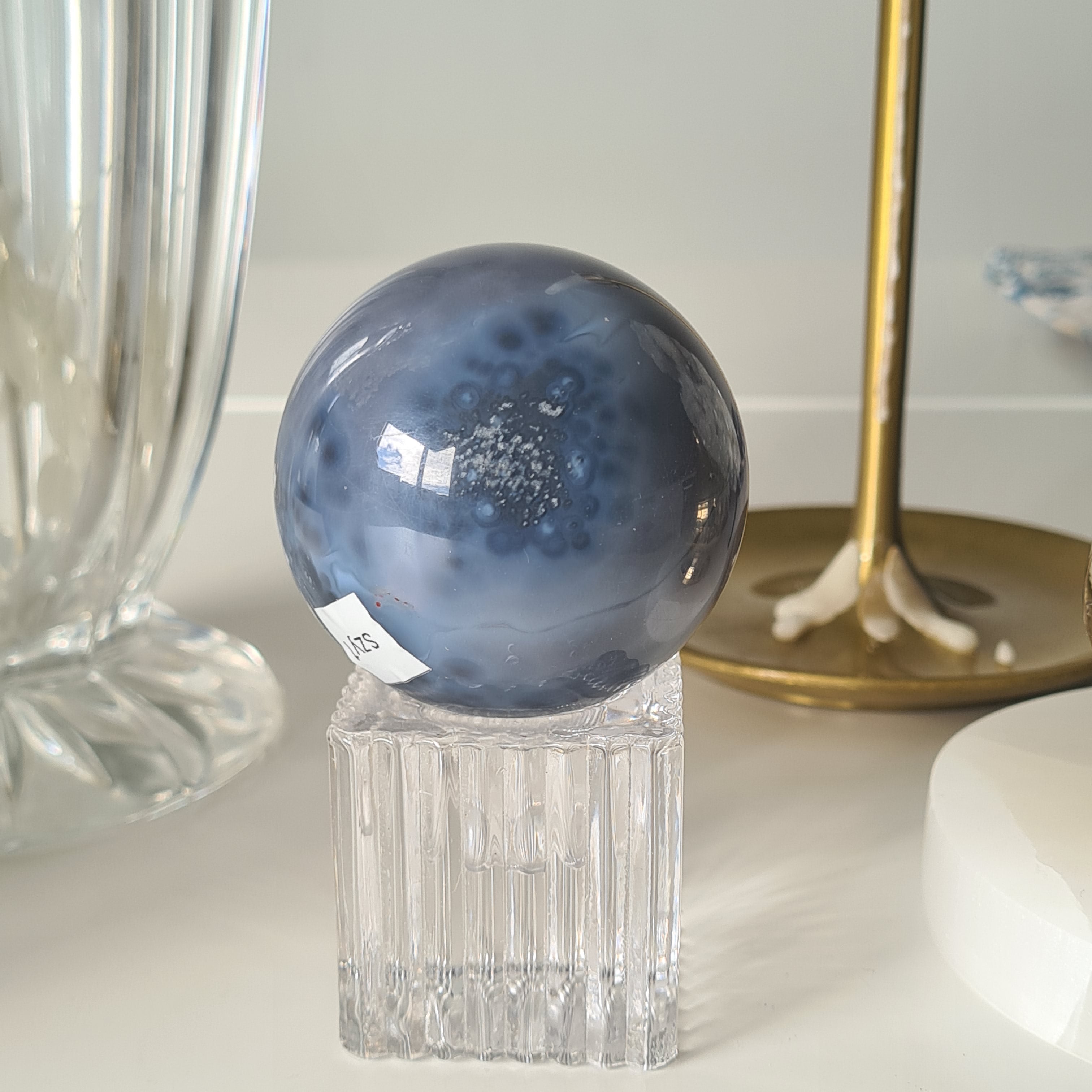 Swazi Agate Druzy Sphere | 5 cm
