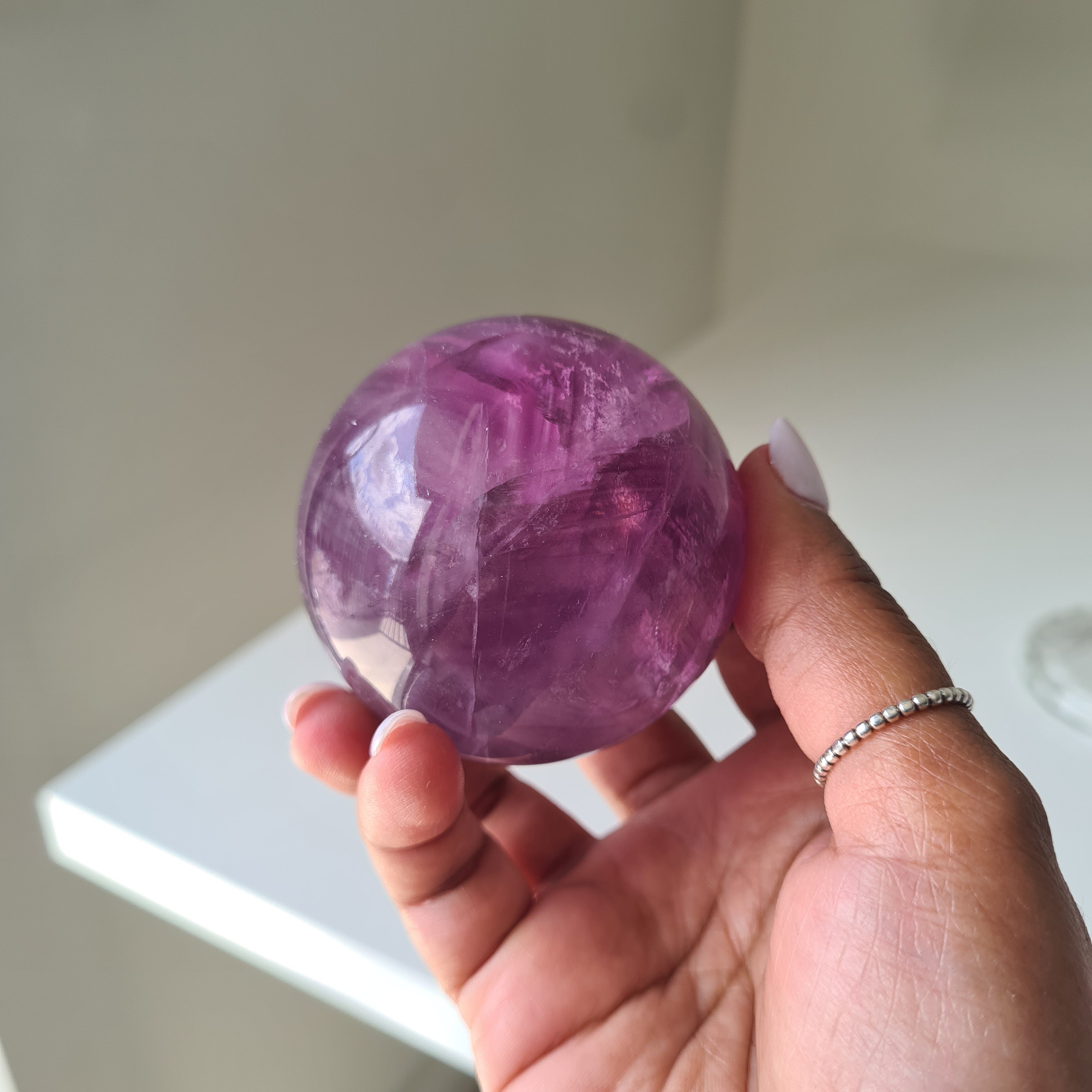 Intergalactic Fluorite with stand | f | 5.6 cm