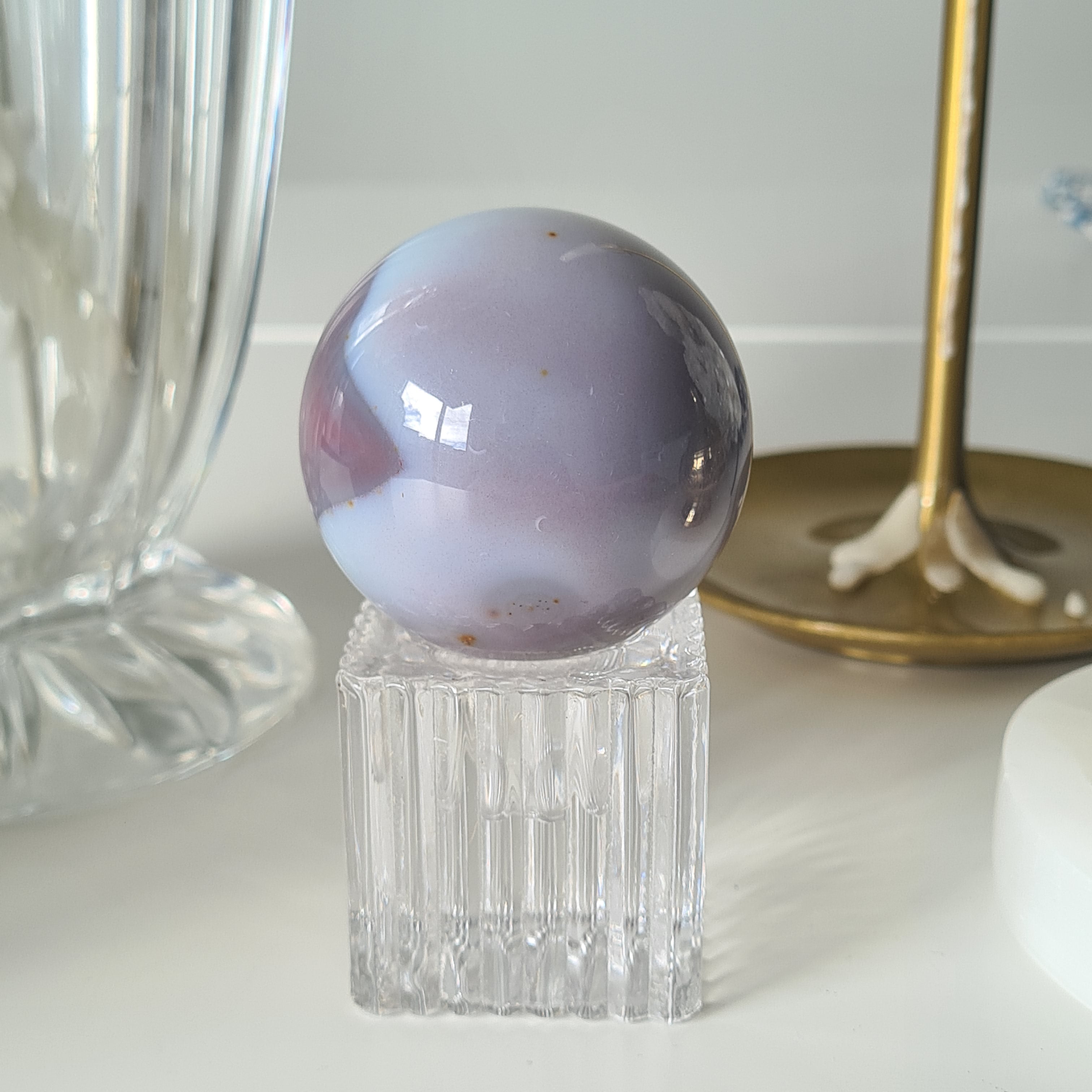 Swazi Agate Sphere Only | 4.8 cm