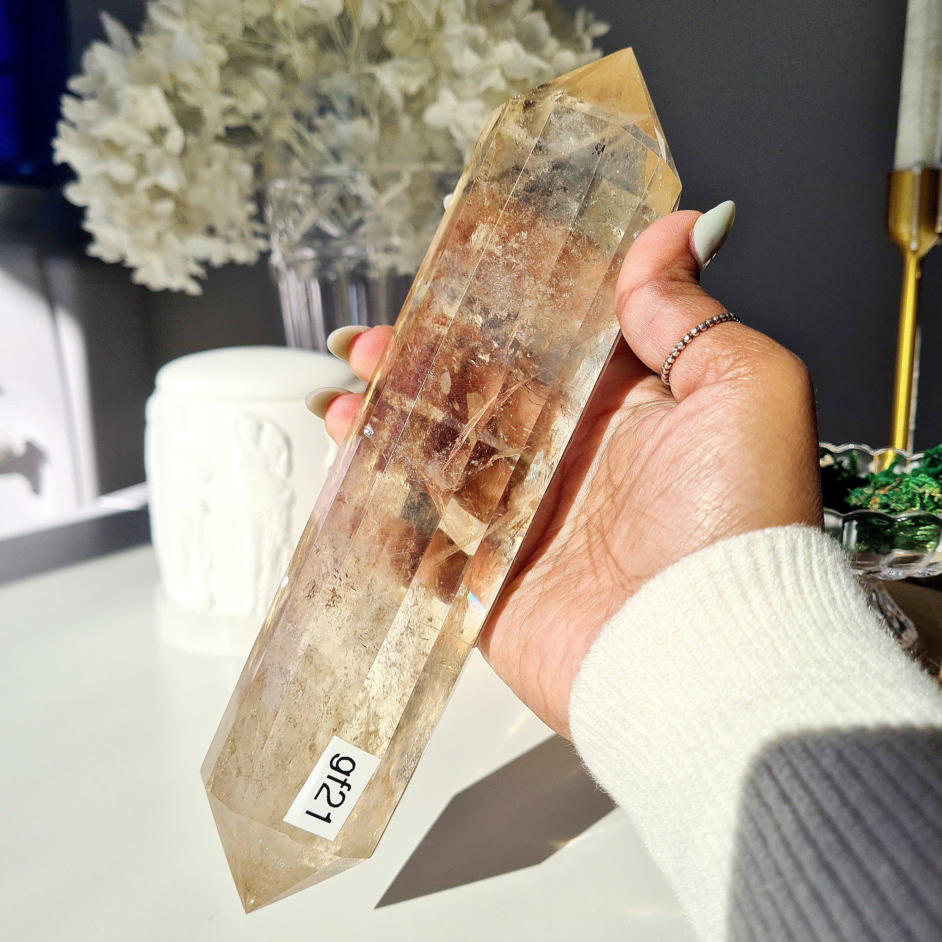 Citrine | Vogel | 21 cm long