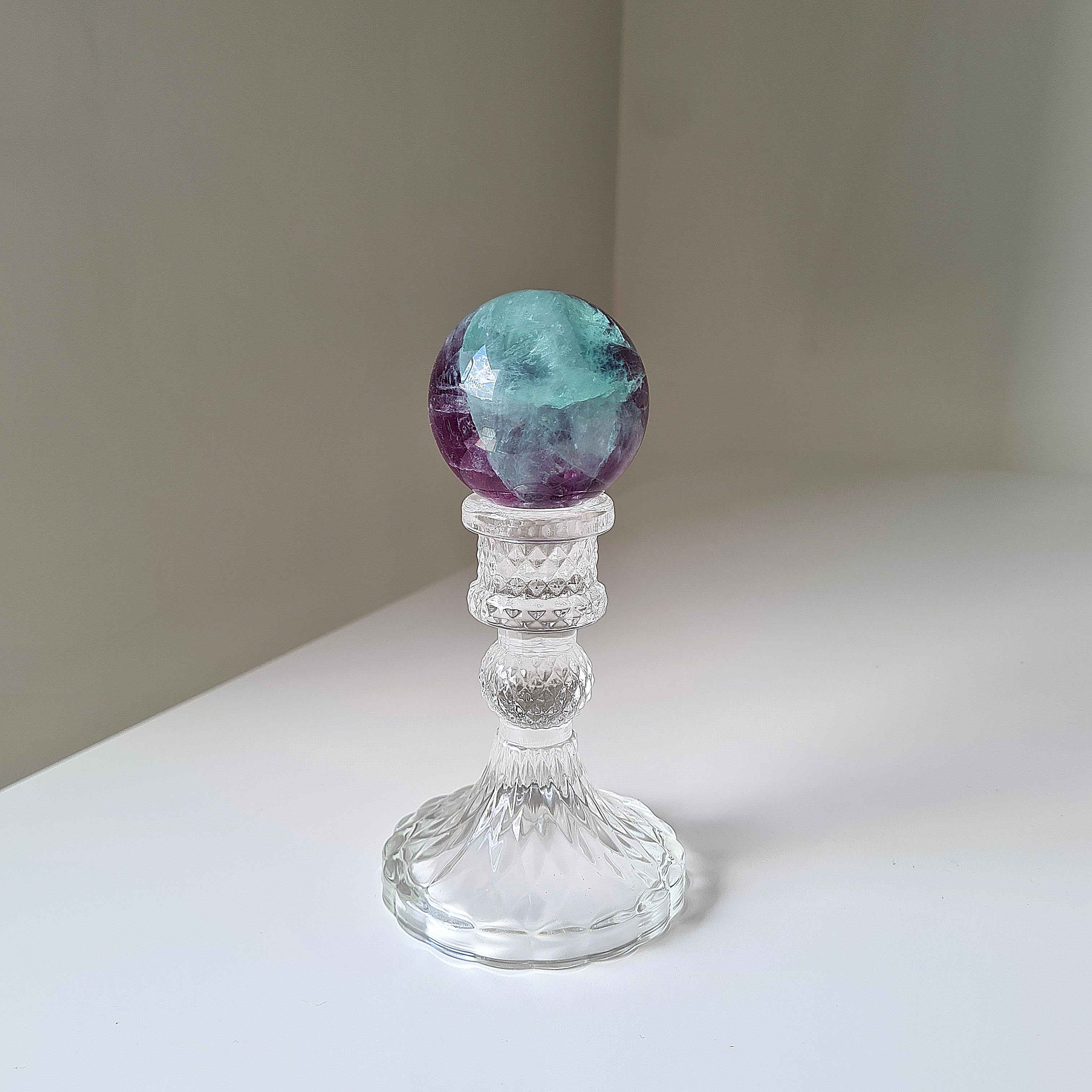 Intergalactic Fluorite with stand | d | 5 cm