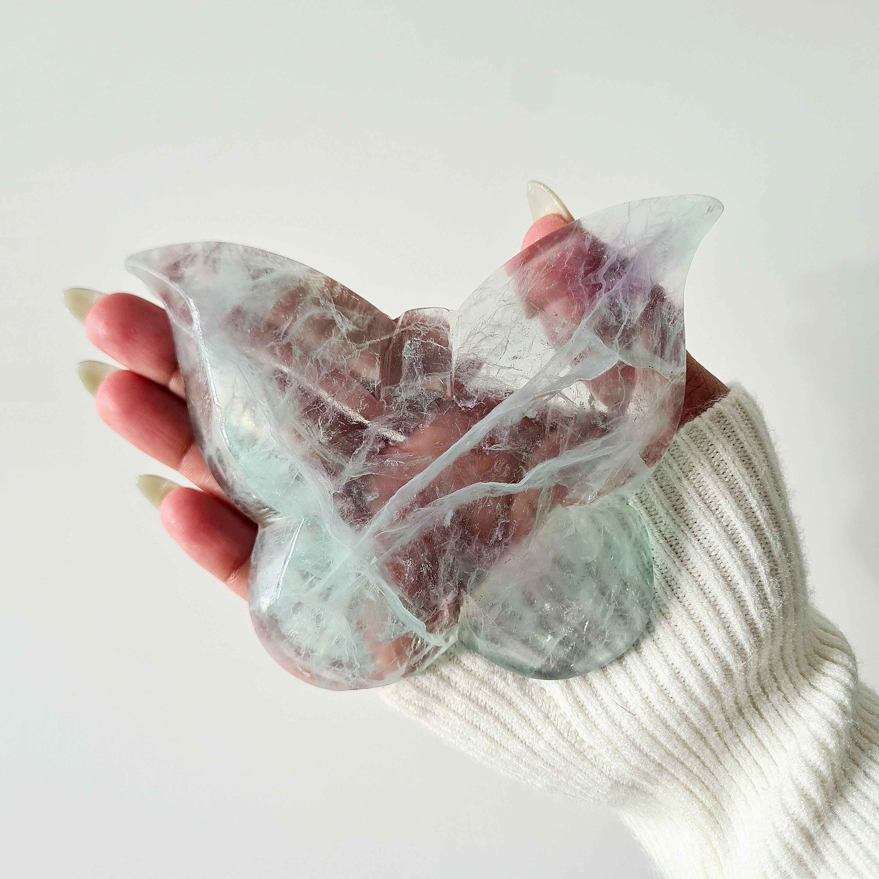 Fluorite Butterfly Bowl | E