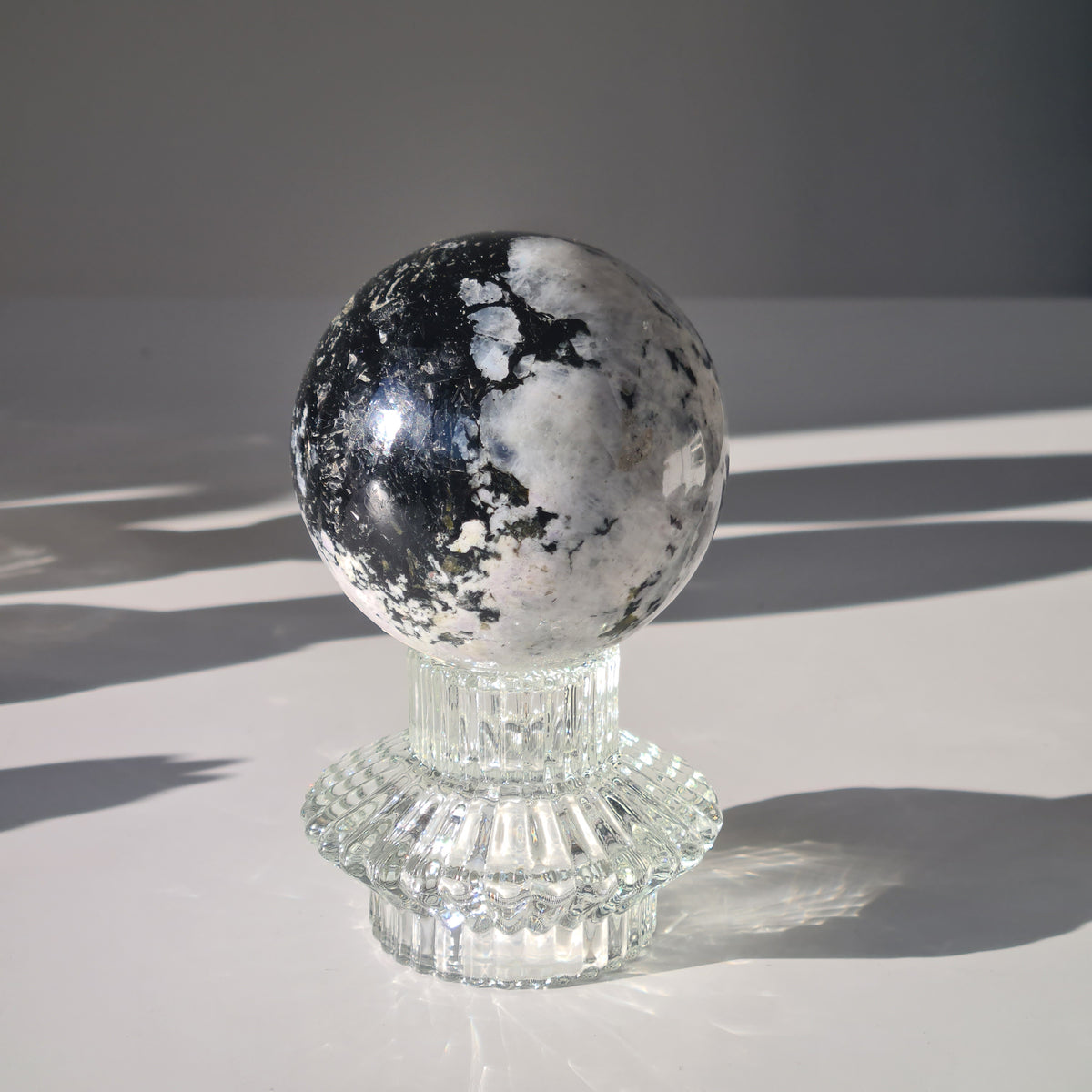 Moonstone 🌙 Sphere with stand