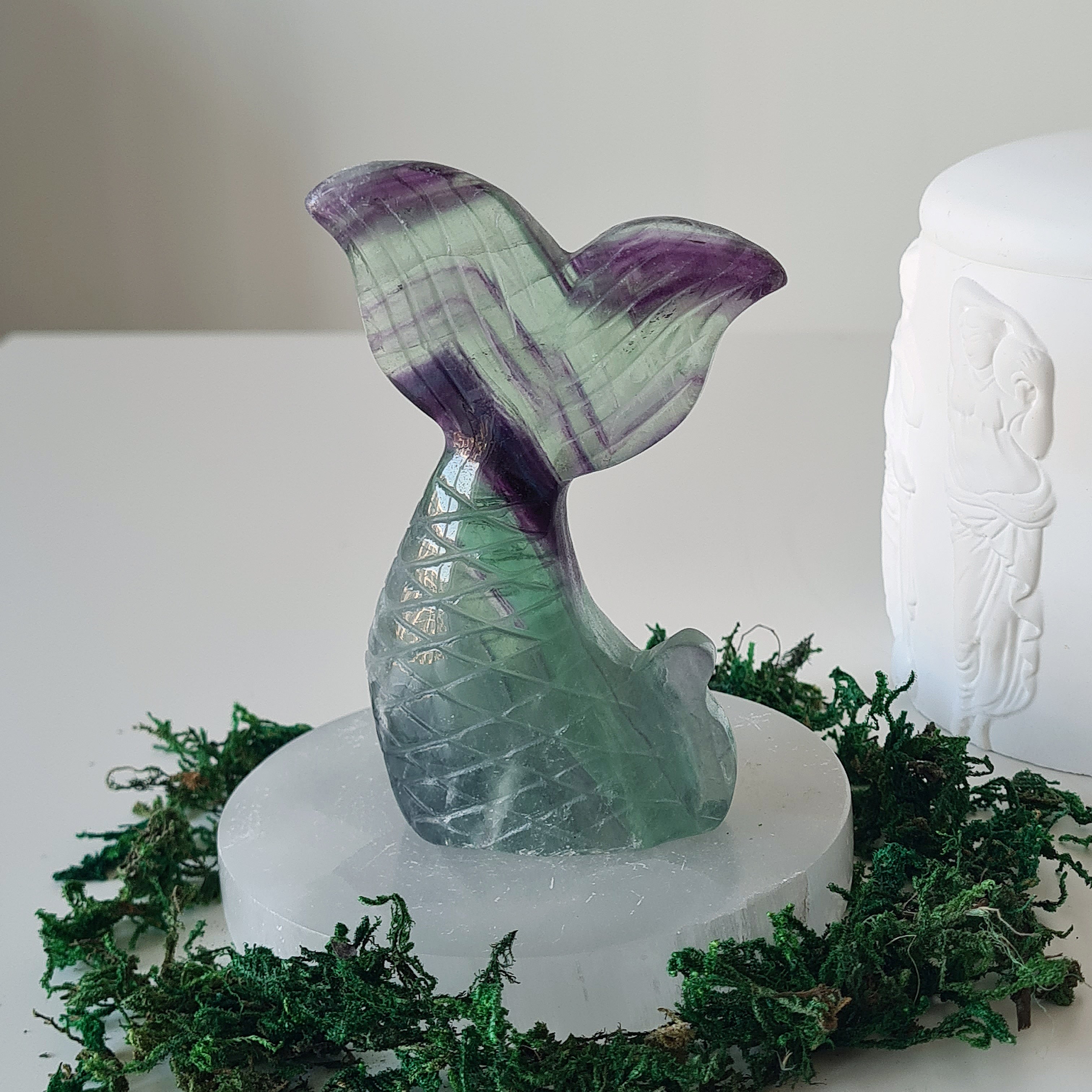 Siren & Mermaid Tail | 2 | Fluorite