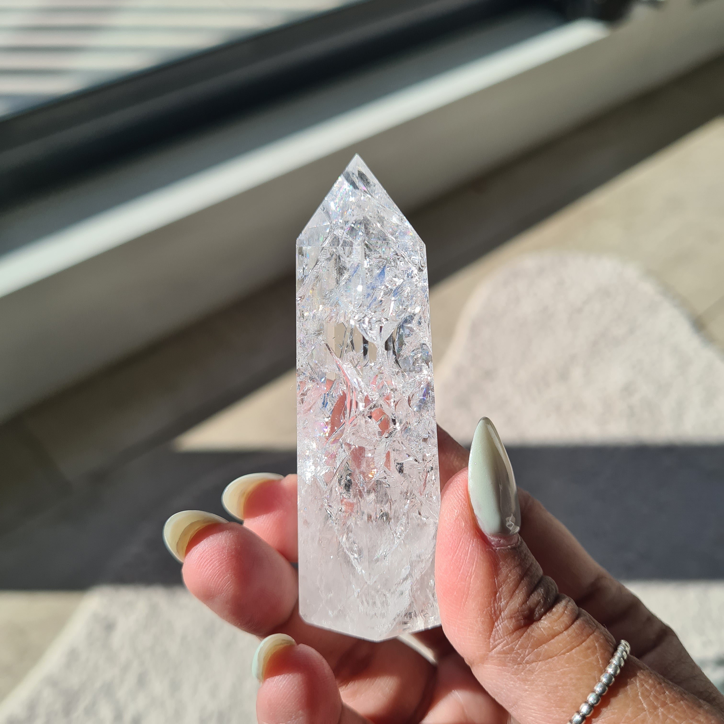 Crackled Quartz Point | A