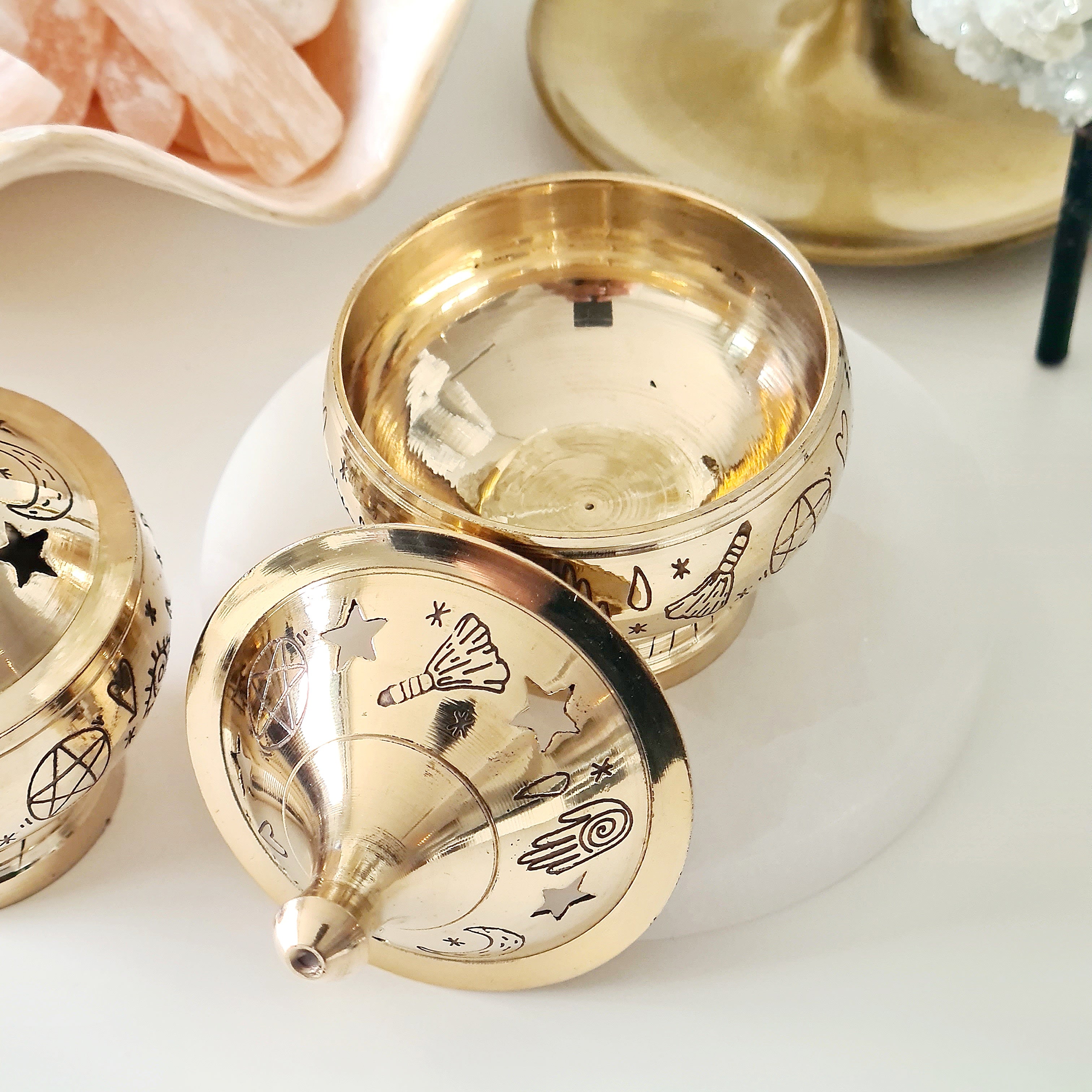 Incense Burner | Brass | 1 Piece Small