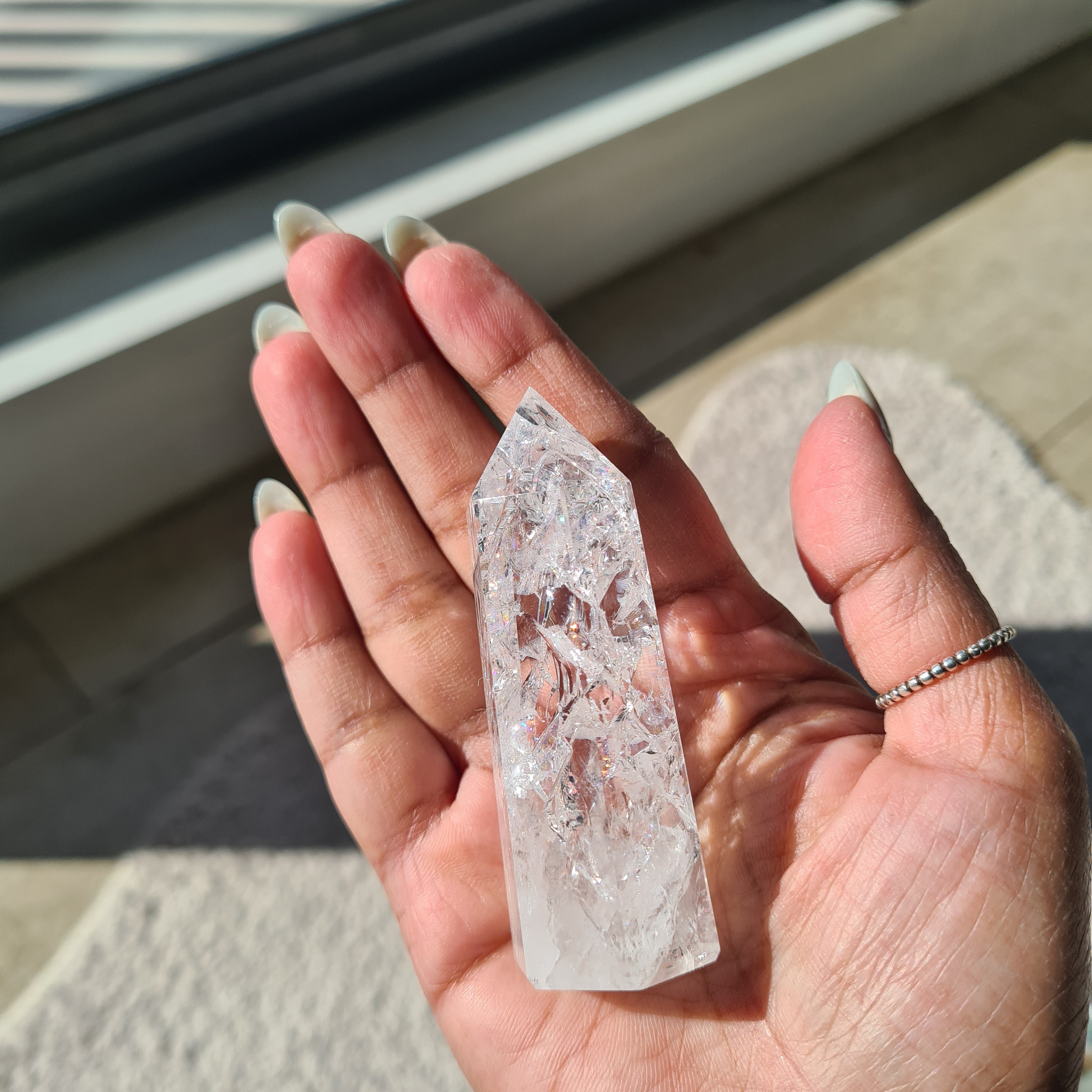 Crackled Quartz Point | A