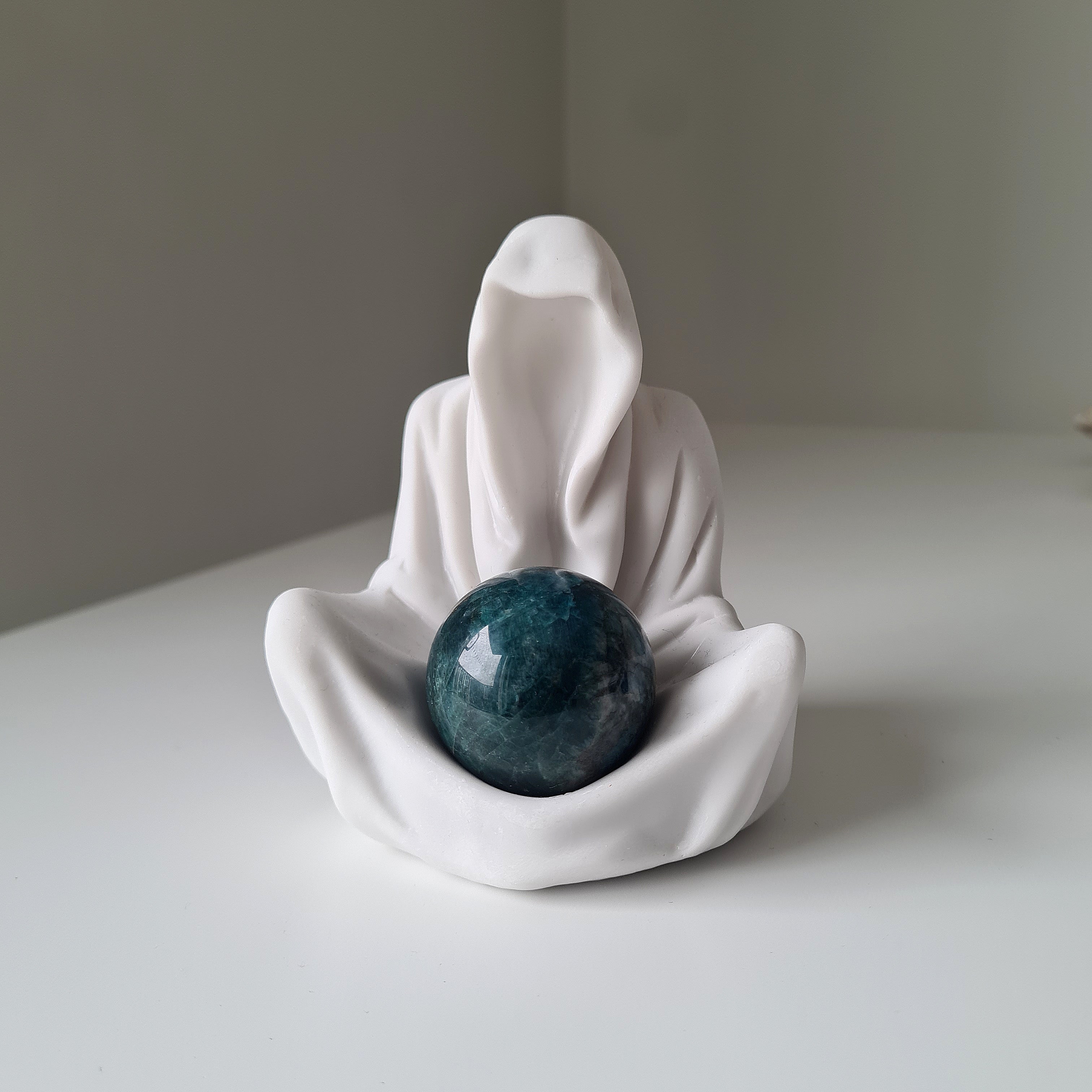 Gate Keeper with Blue Apatite Small Sphere