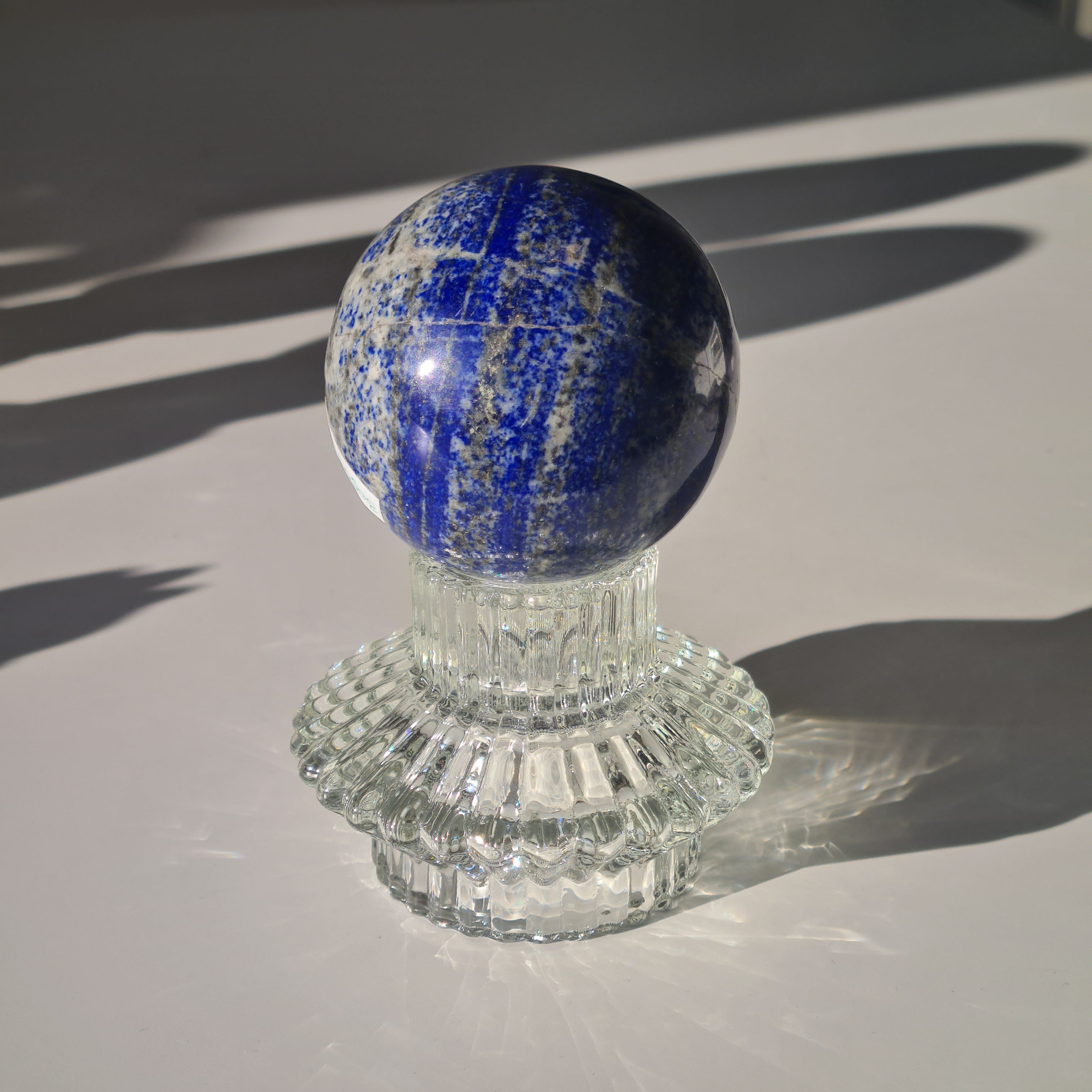 Lapis Lazuli Sphere with stand