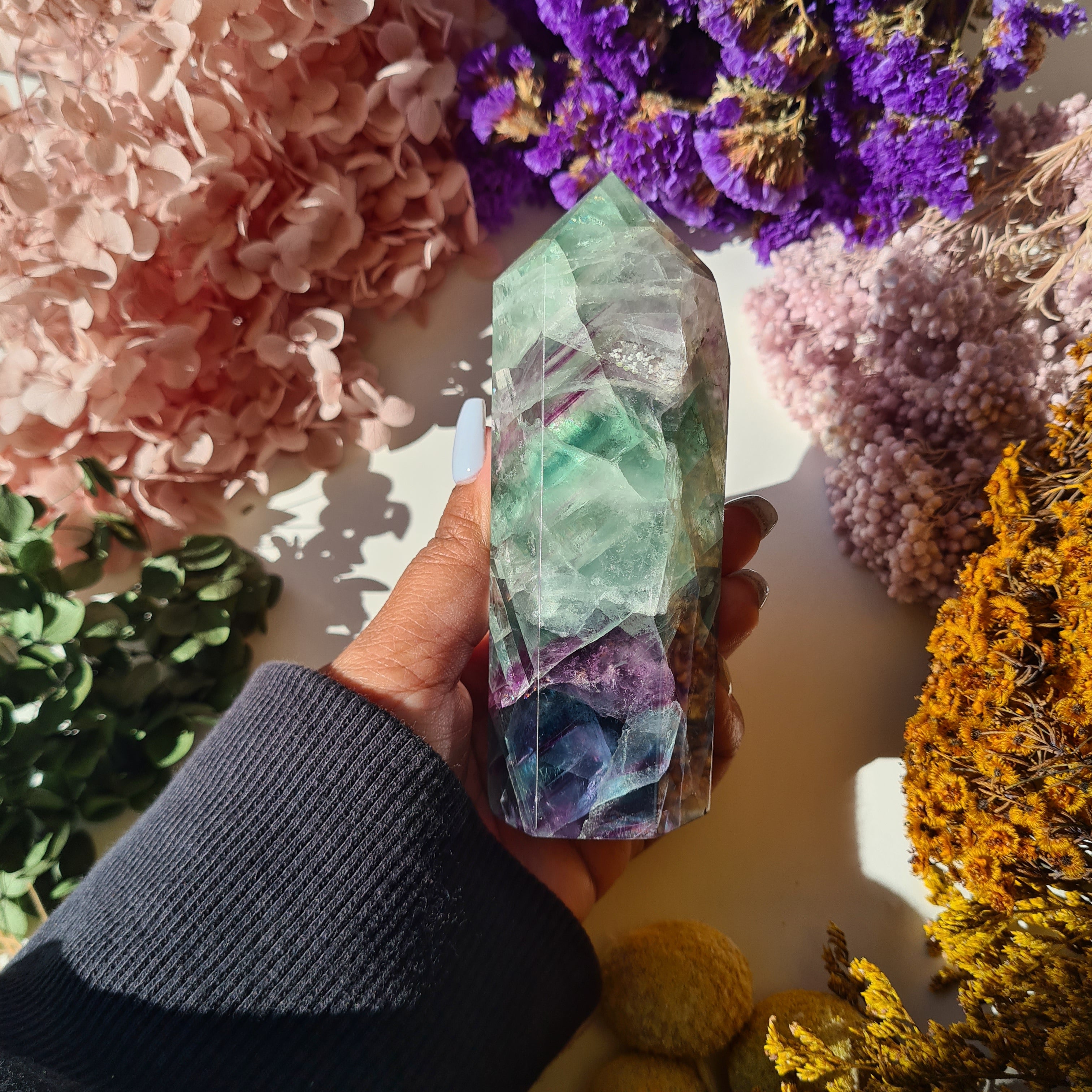 Fluorite Tower | 363 g