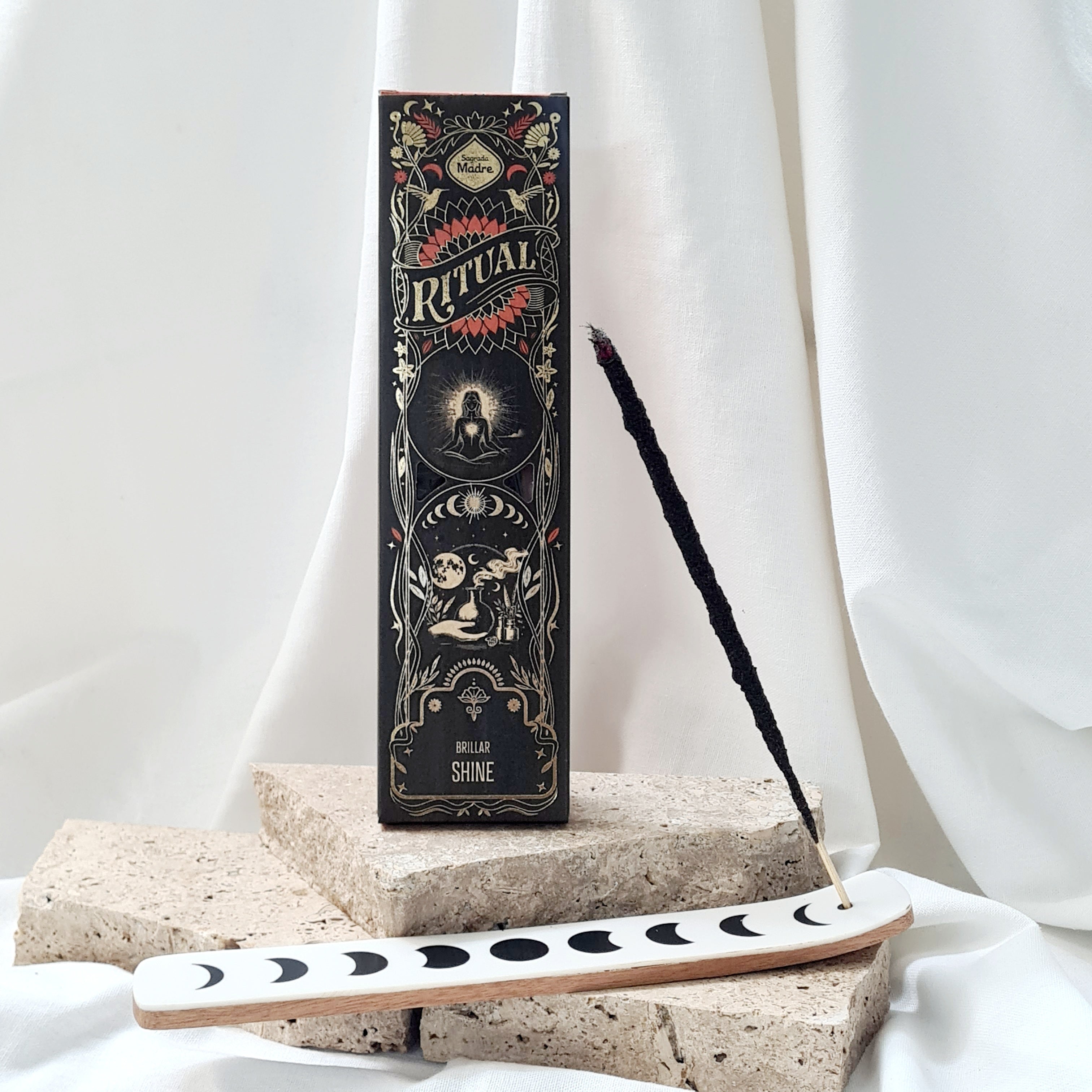 Ritual | Shine Incense | White Lotus Flowers