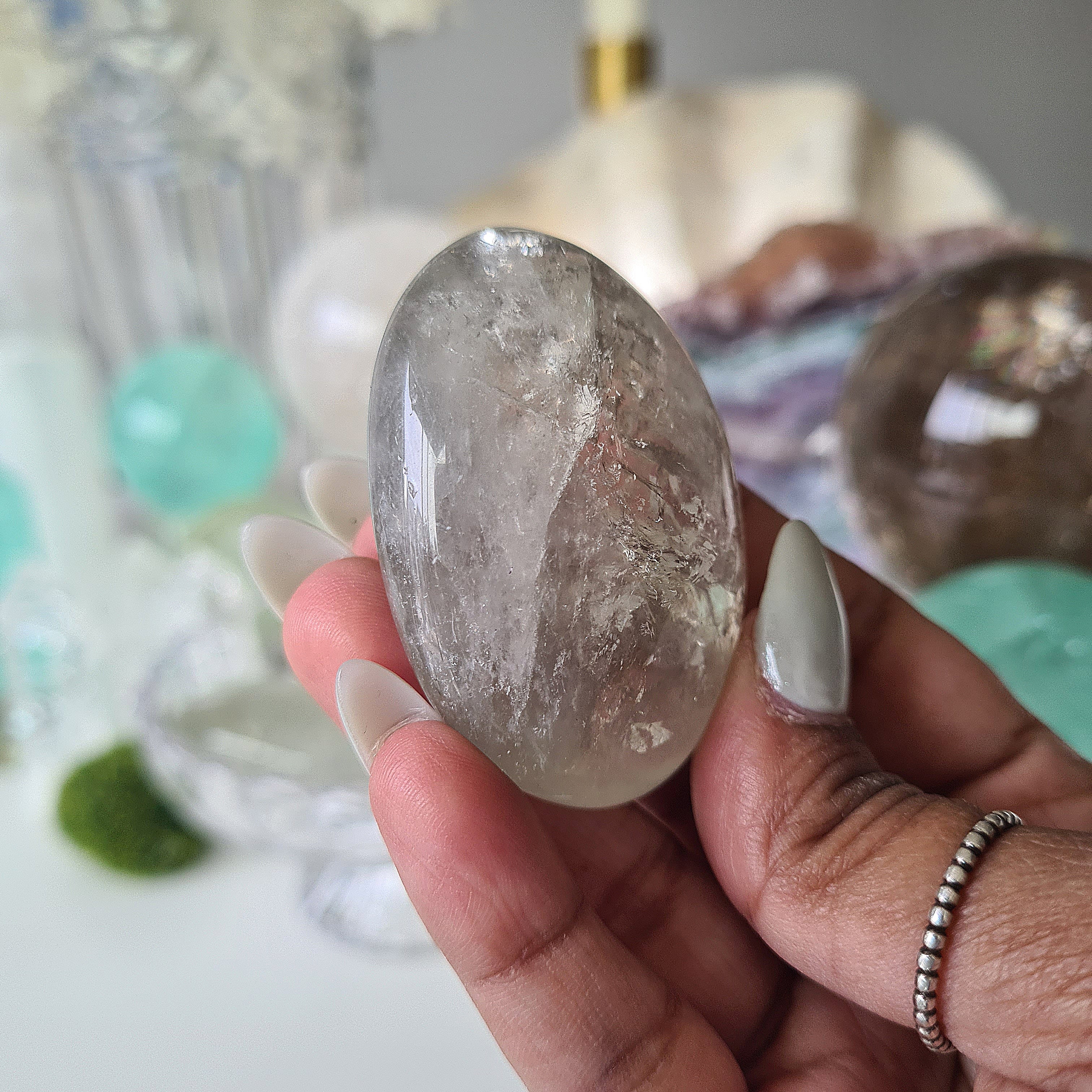Green Amethyst | Prasiolite | Palm | G19